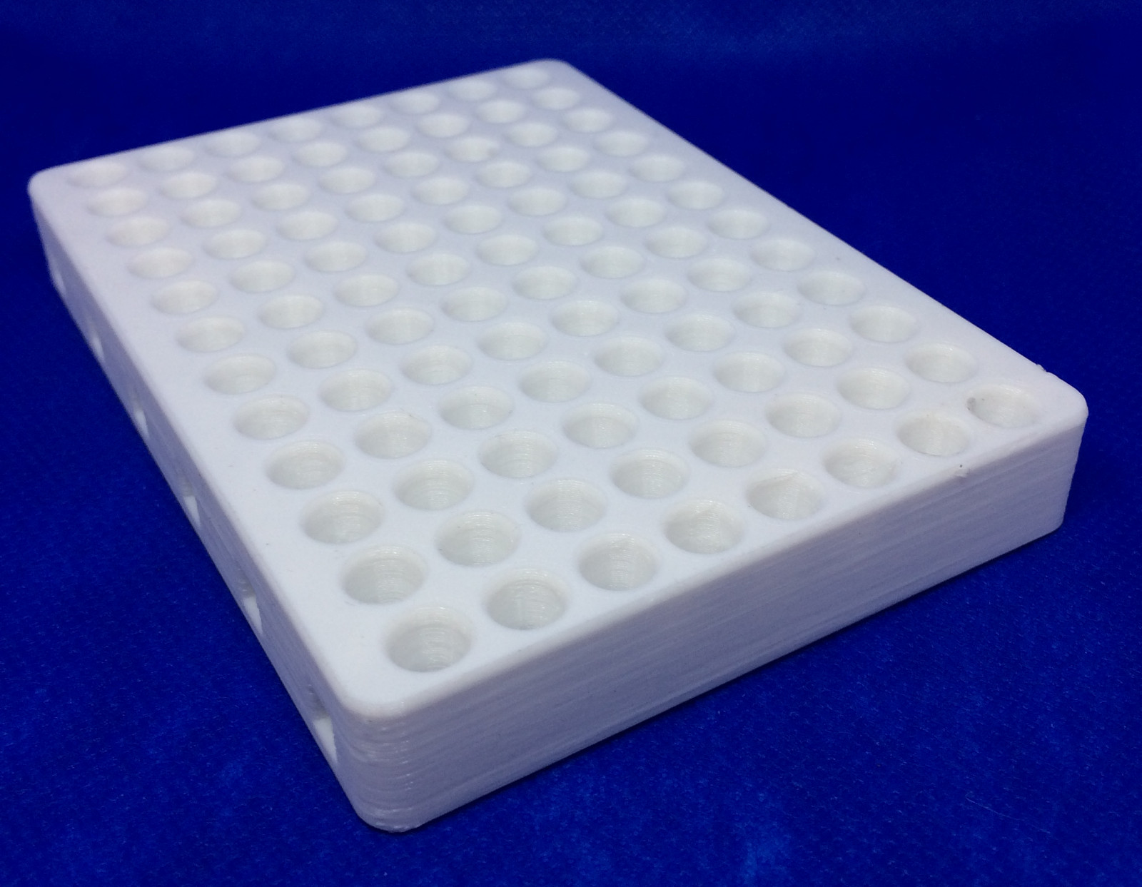Magnetic beads separator rack for Ampure beads made in 96 wells plate format