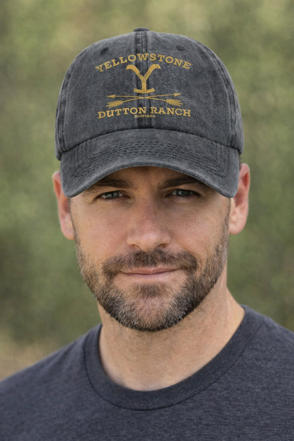 Unisex Yellowstone Dutton Ranch Vintage Washed Baseball Cap Adjustable Hat