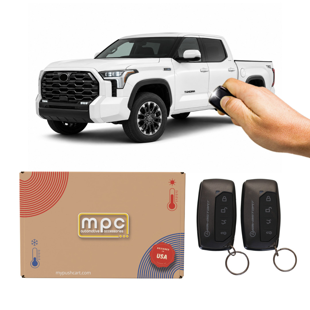 4-Button Remote Start For 2022-2024 Toyota Tundra Hybrid Push To Start