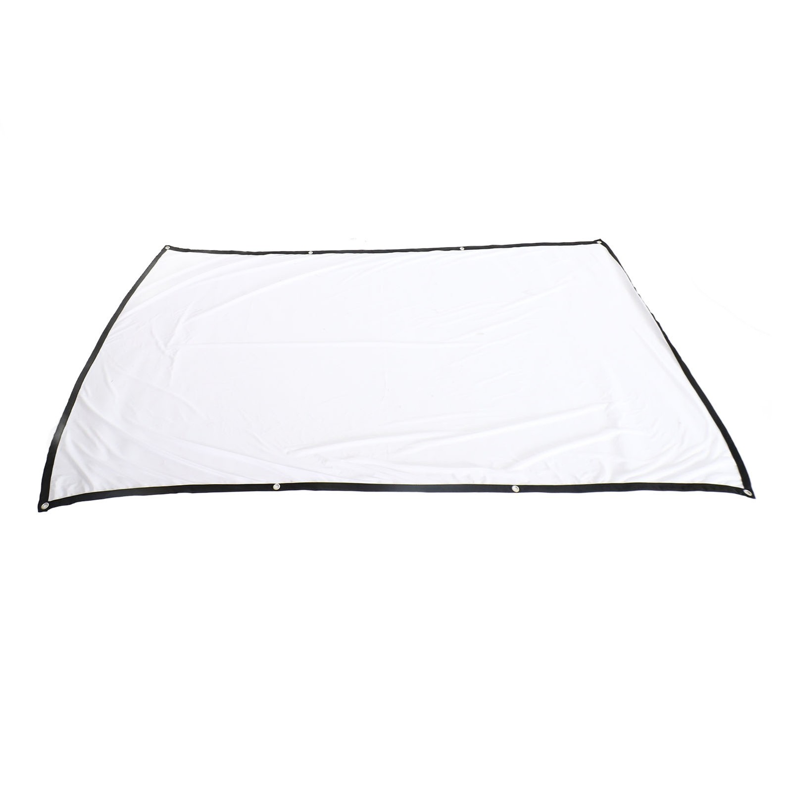 100 Inch Projector Screen Foldable Wrinkle Resistant For Outdoor Excellent