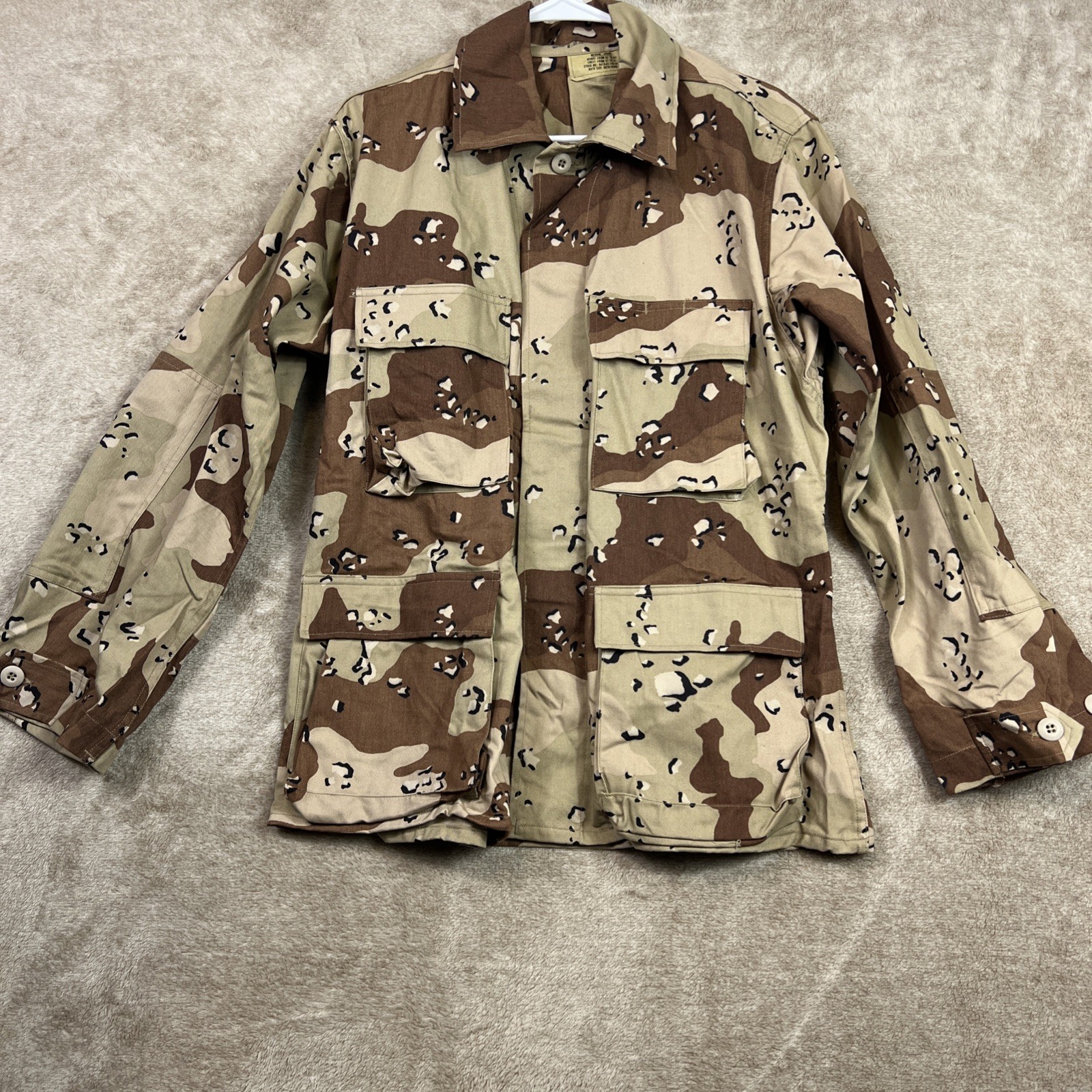 US Military 6-Color Desert Storm BDU Terry Mfg Medium