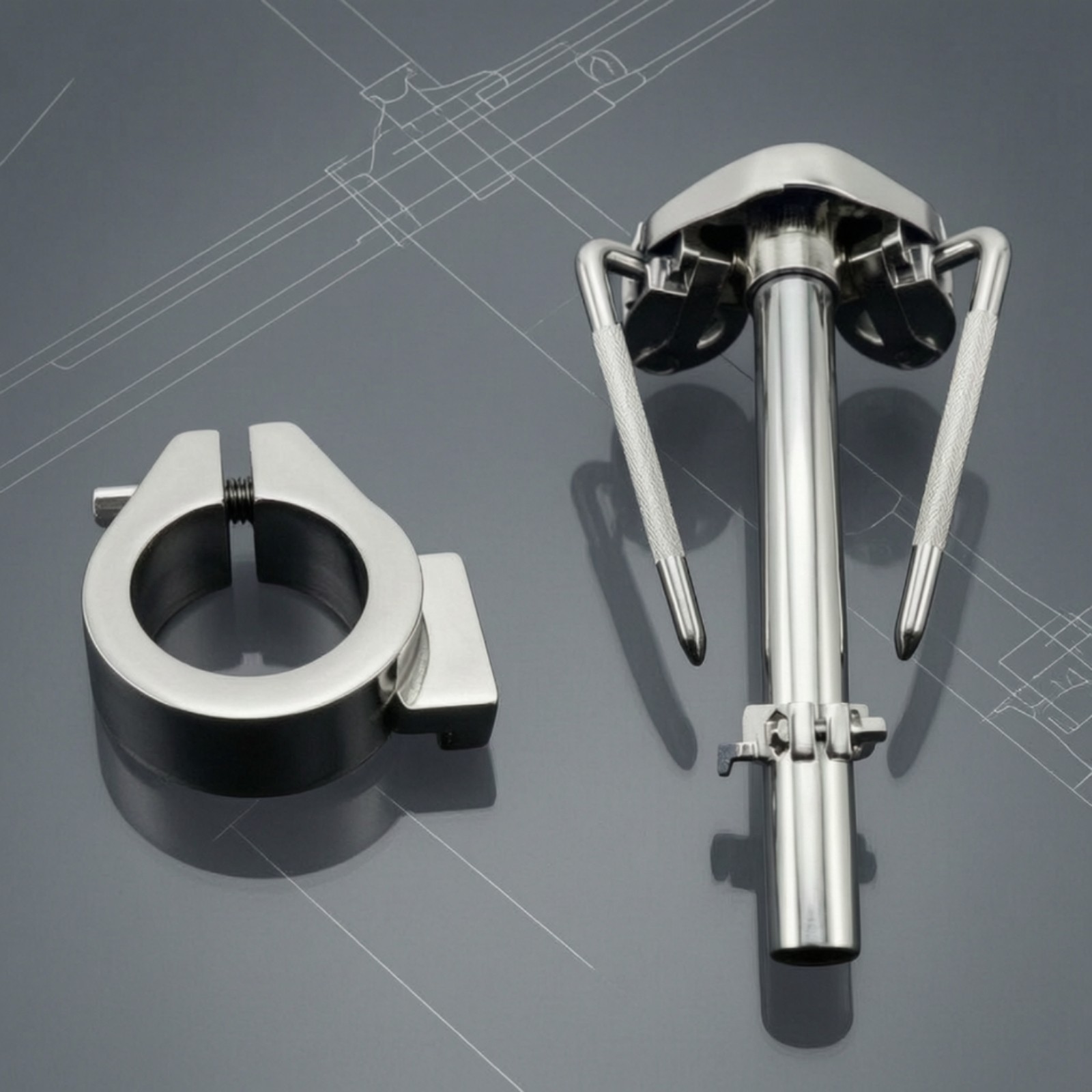 Drum Position Lock 25mm Drum Stand Position Lock Metal for Live Performances