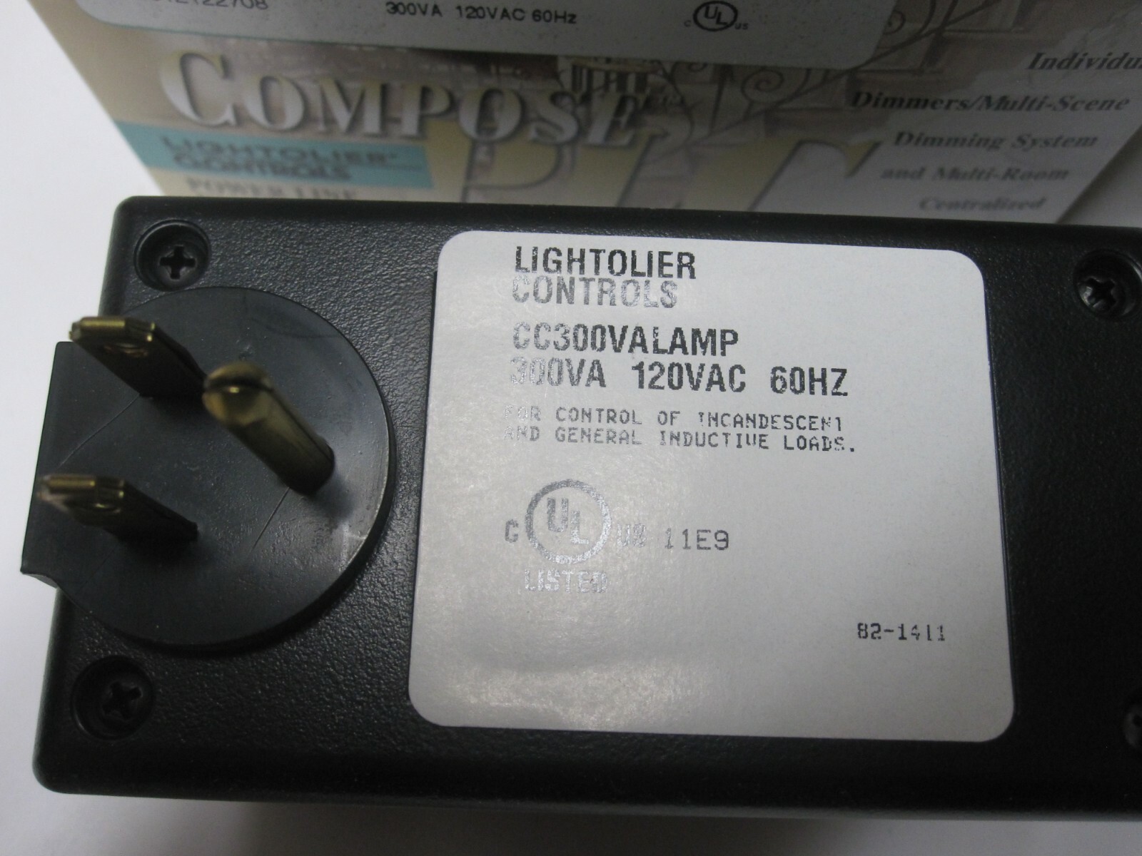 Compose PLC Dimmer CC300VALAMP, NOS 5 Available