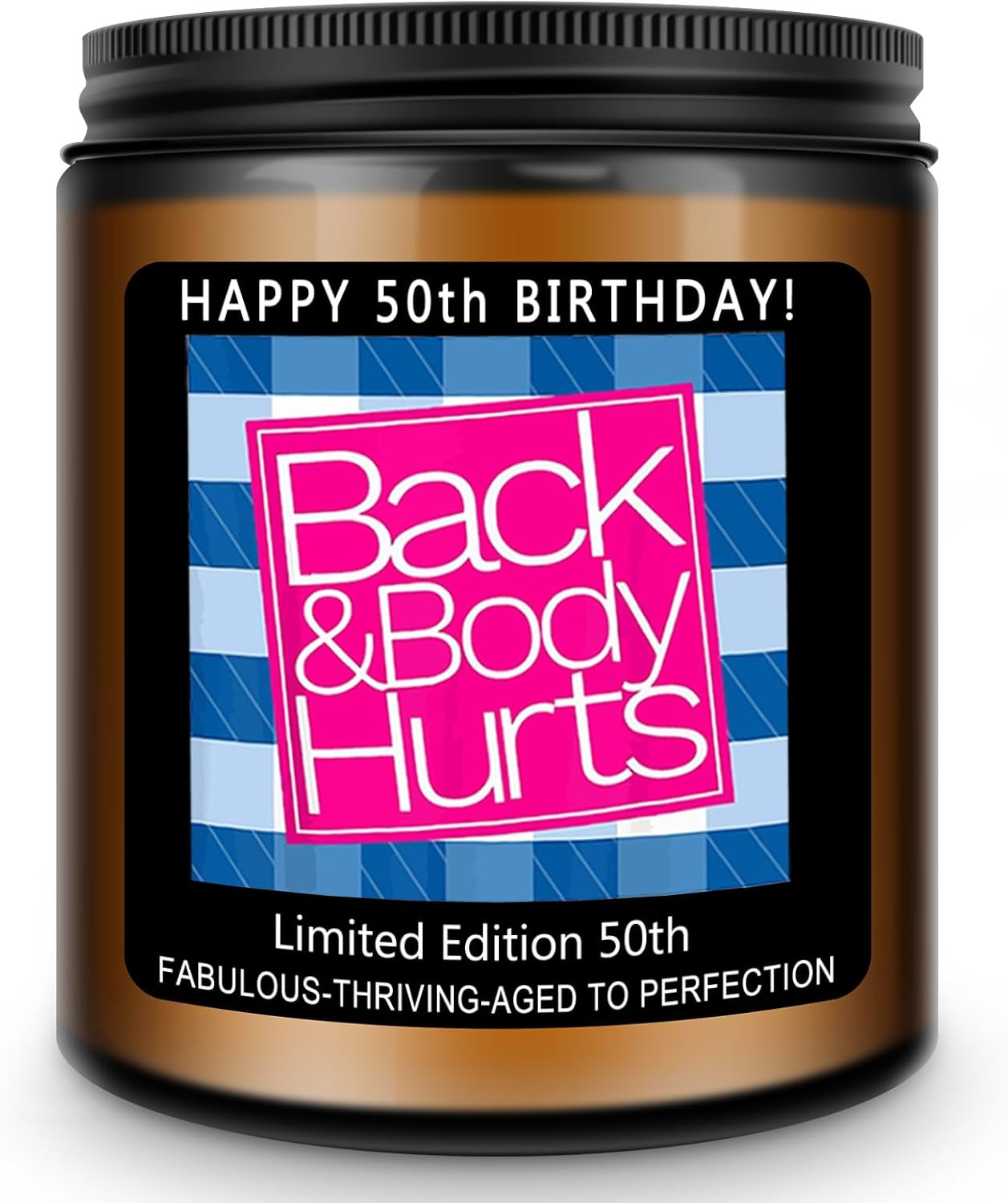 50Th Birthday Gifts for Her Him, Happy 50Th Birthday Candles Gift for Women Men,