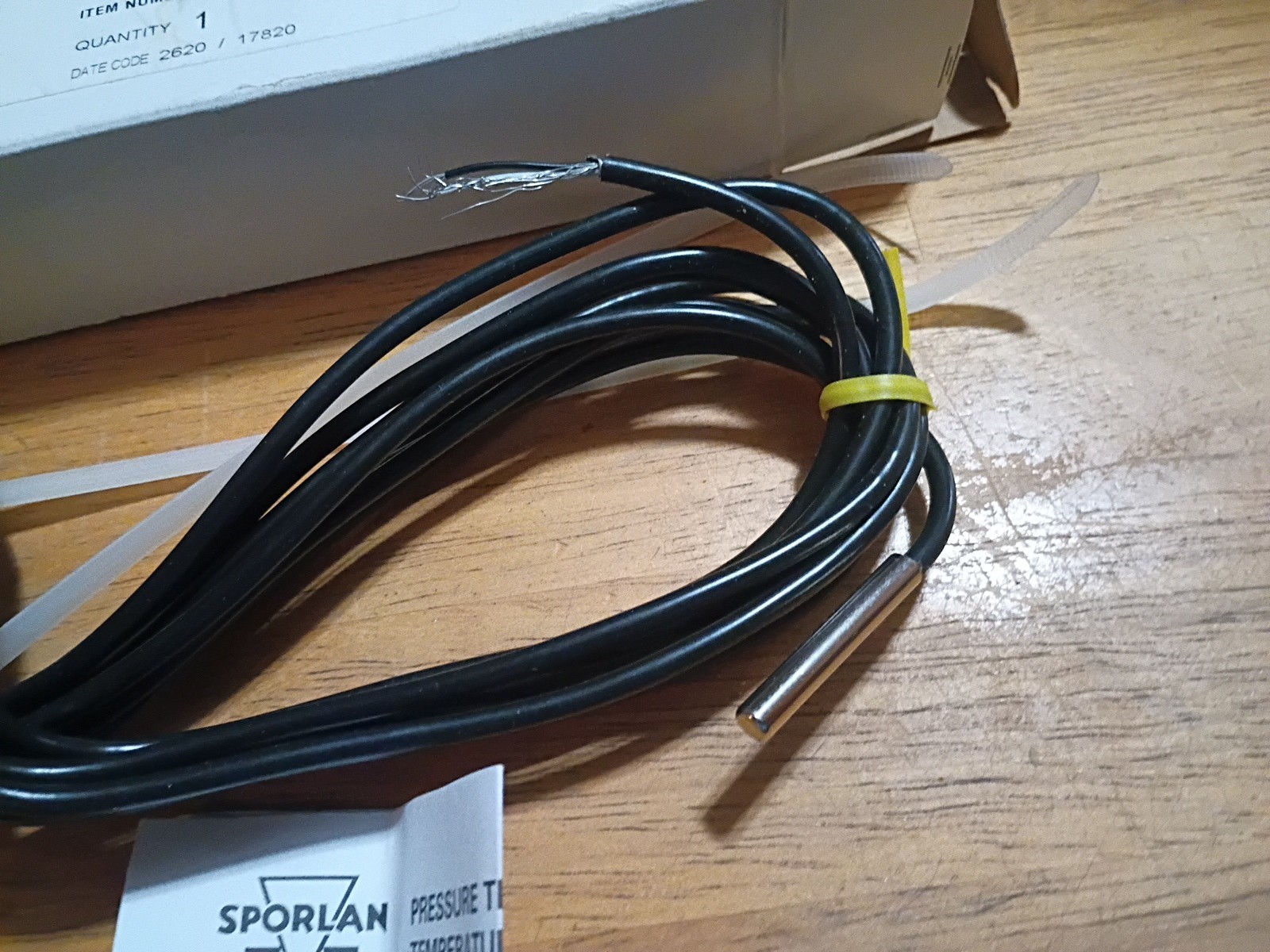 Sporlan Temperature Sensor Assy 2K Item# 952662