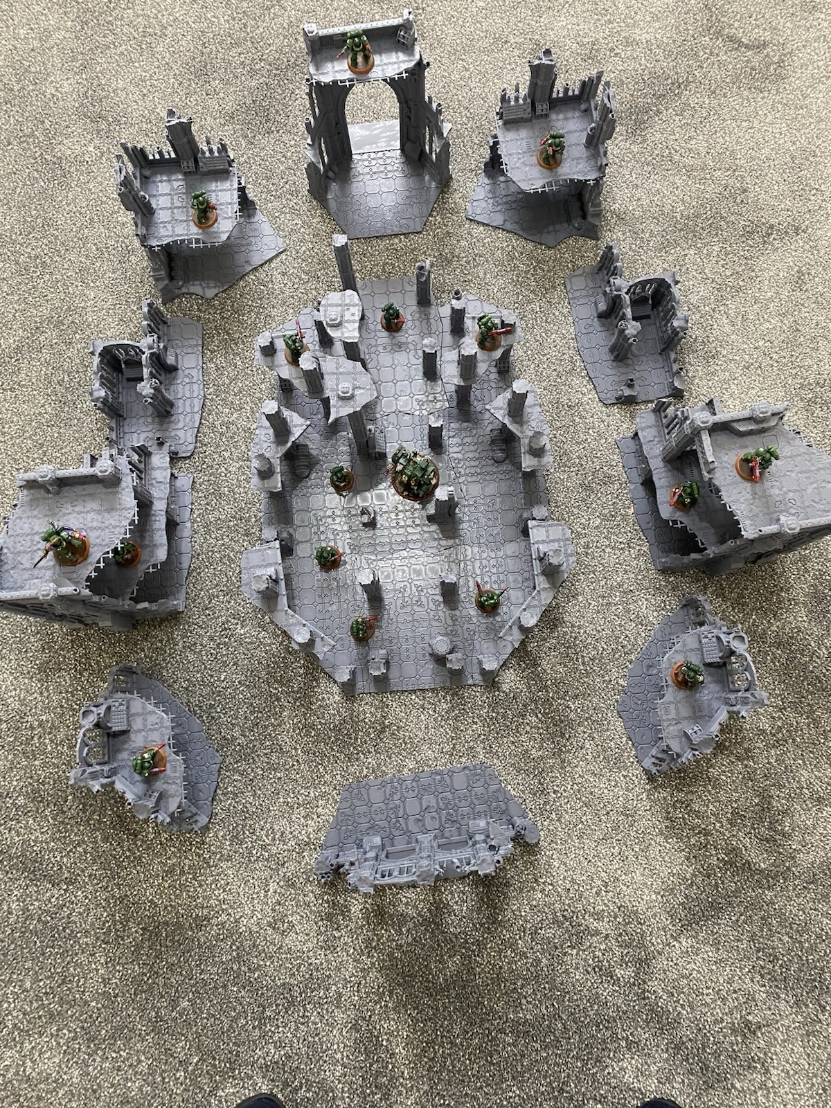 Warhammer 40k Scenery Terrain Compatible