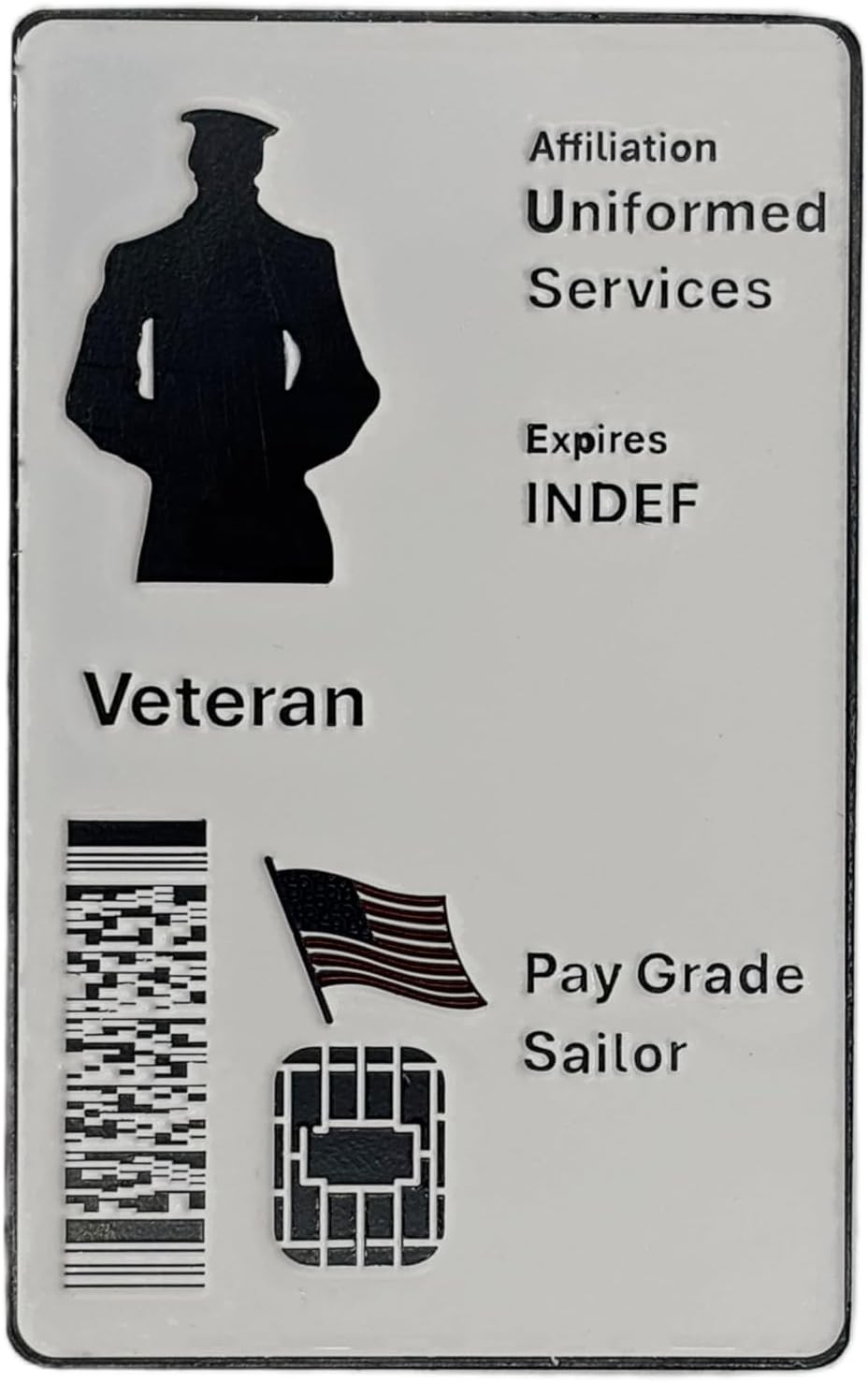 Navy Veteran Challenge Coin (Sailor)