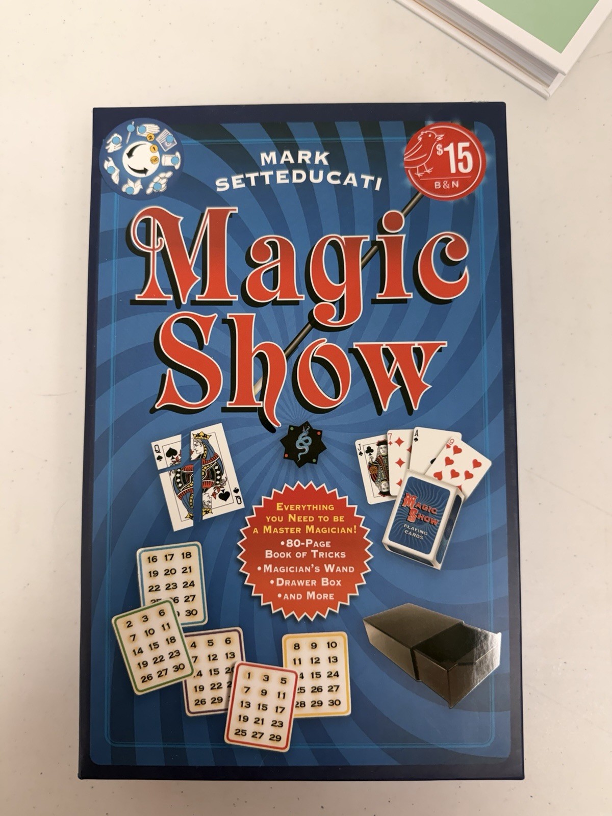Mark Setteducati | Magic Show | Blue | Complete Beginner Magic Kit Set
