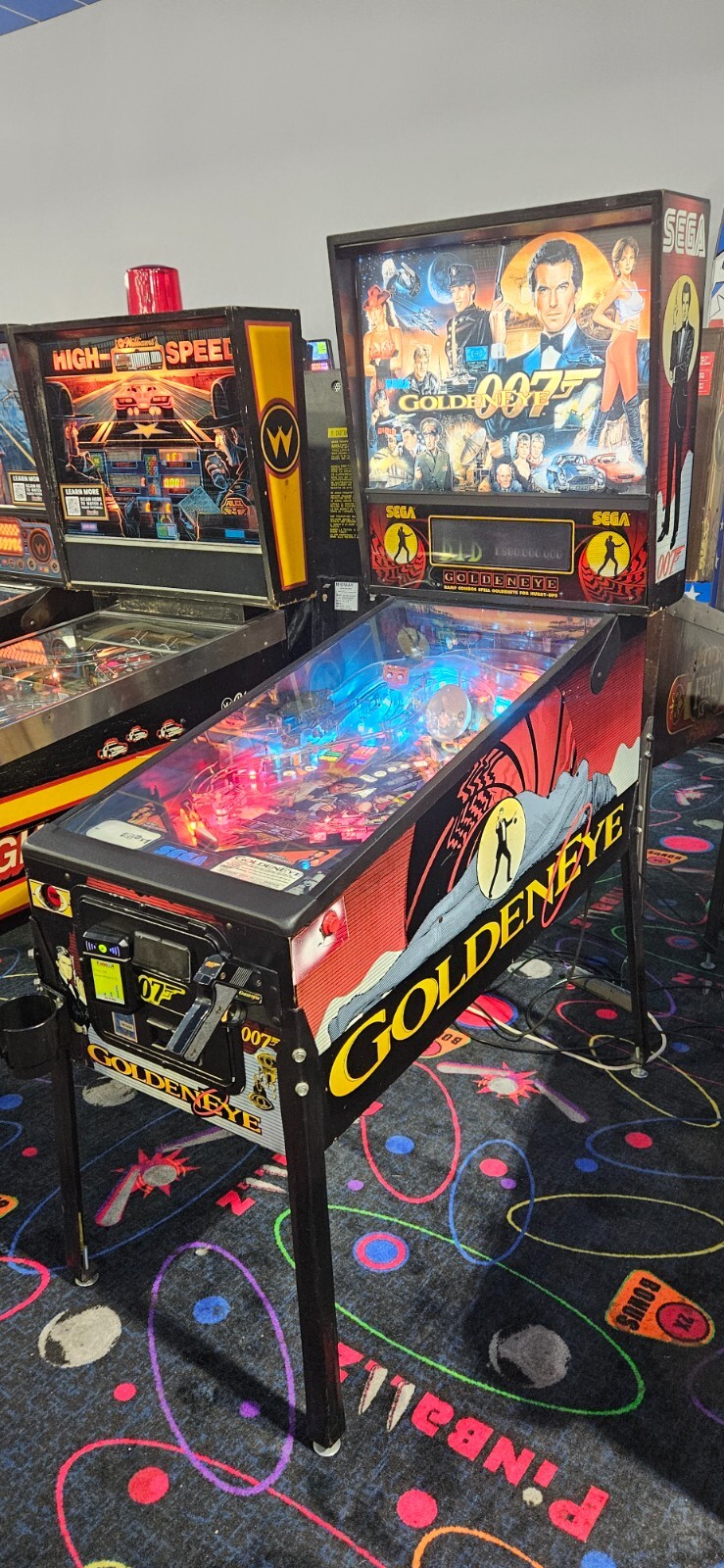 GOLDENEYE 007 Pinball Machine - Sega 1996 - 3455