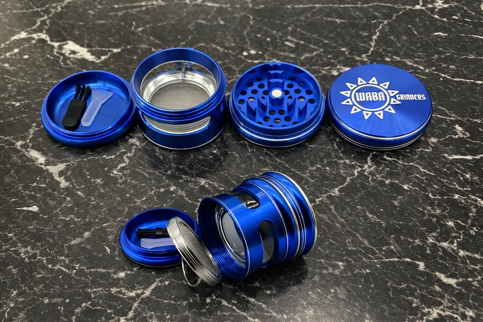 Aluminum Herb Spice Grinder 2.5"