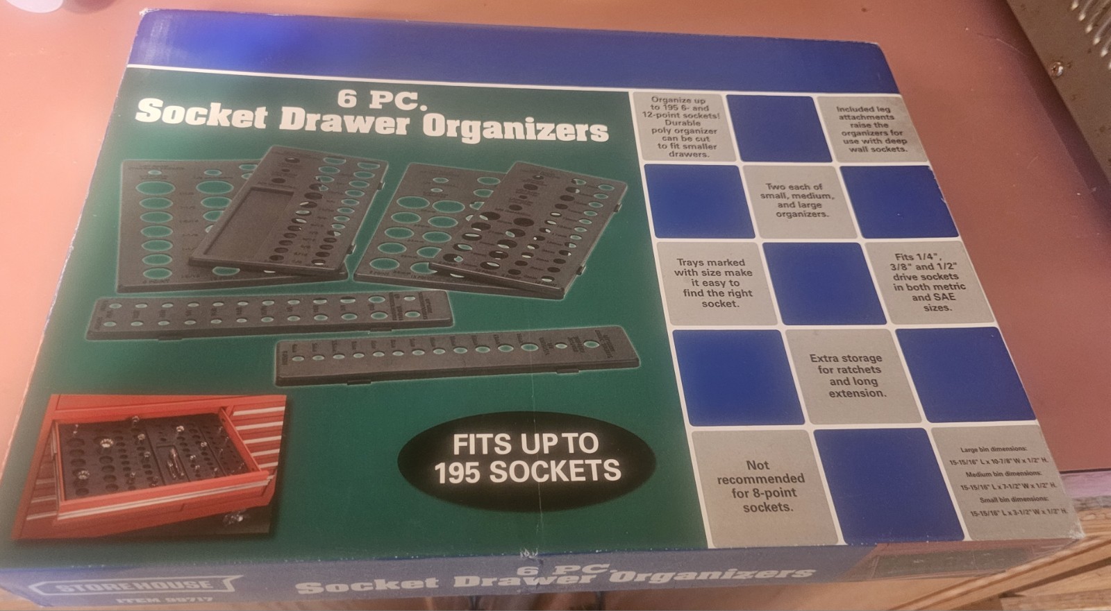 craftsman socket organizer set