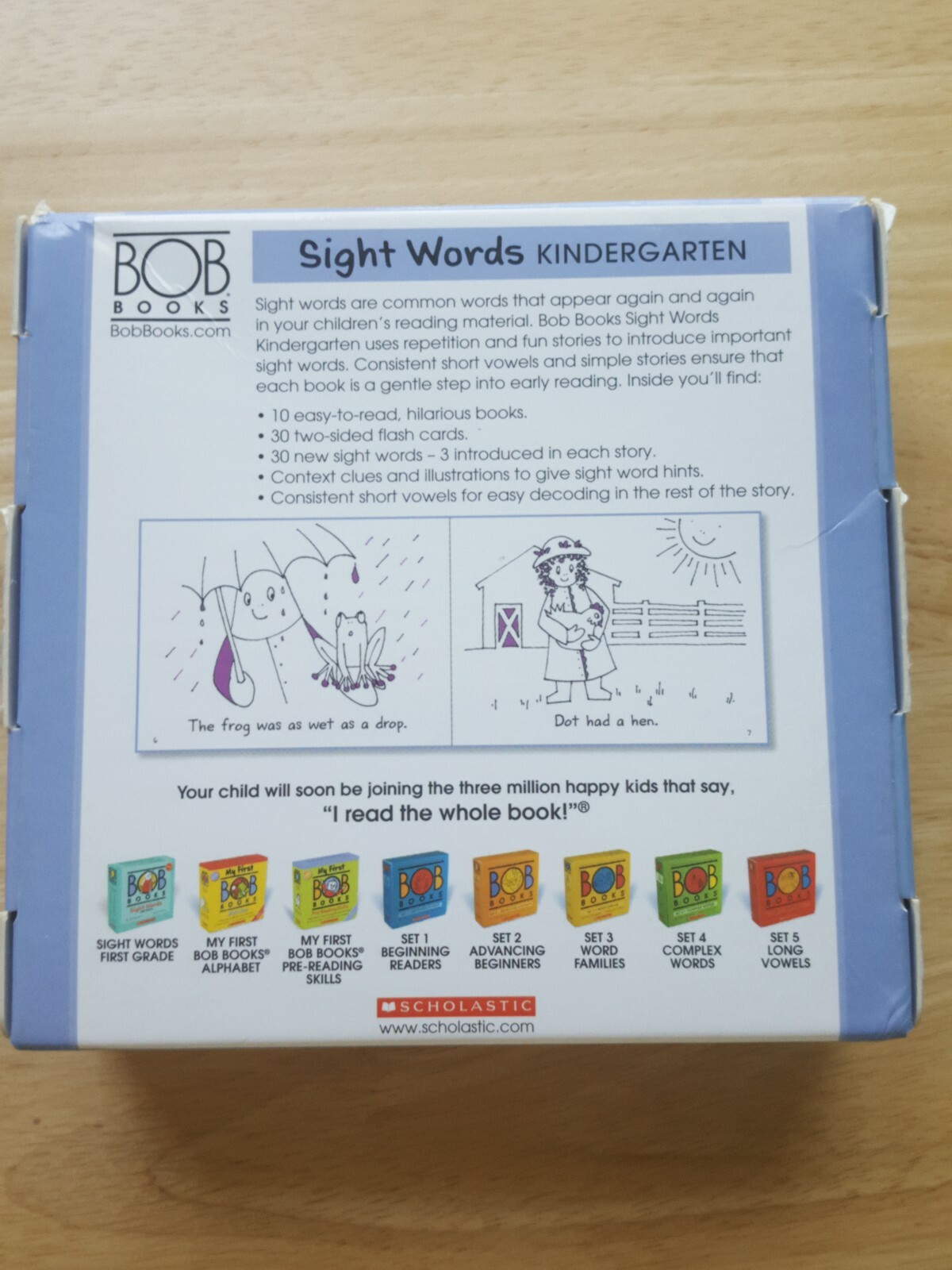 Bobs Books Kindergarten Sight Words