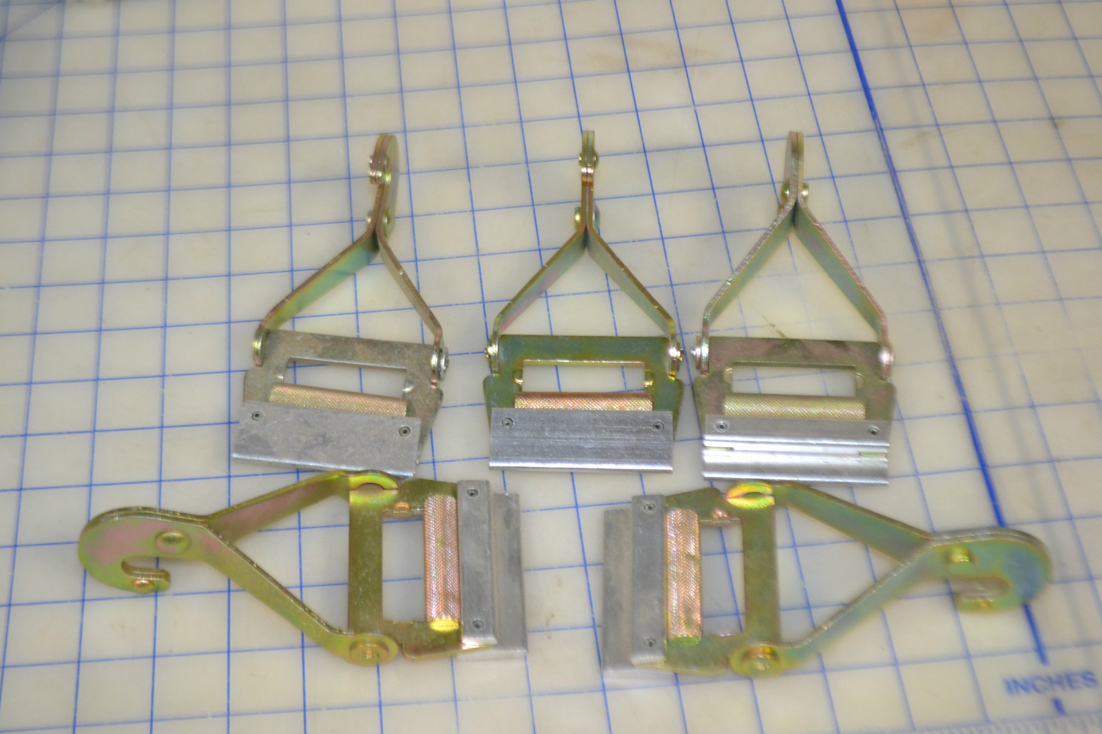lot of 5 military load tie down sling strap pull tight parachute airforce cargo