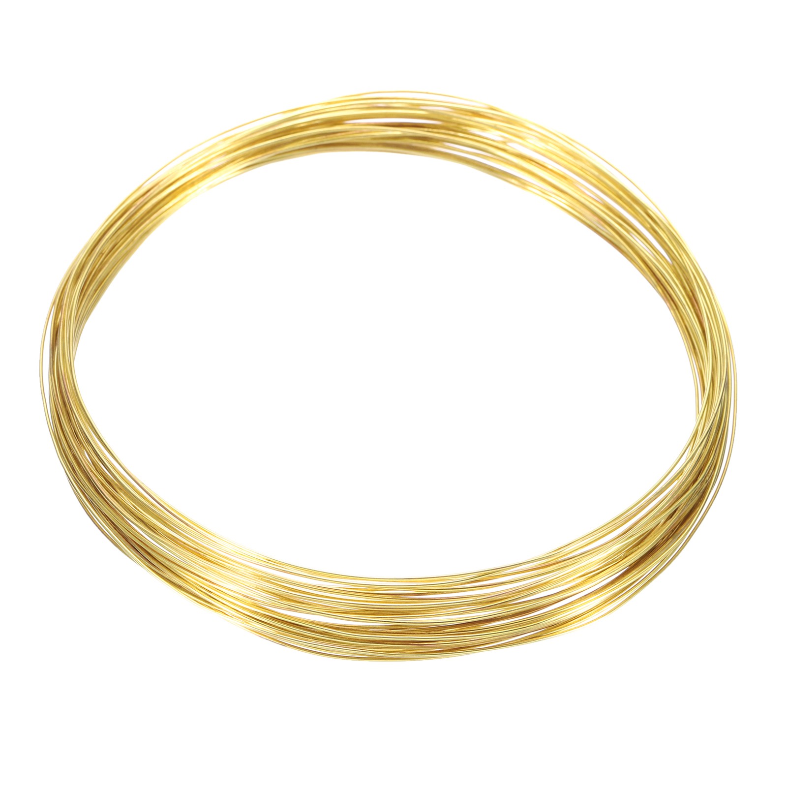 1pcs 22 Gauge Craft Wire Beading Wire for Jewelry Making DIY(Gold)