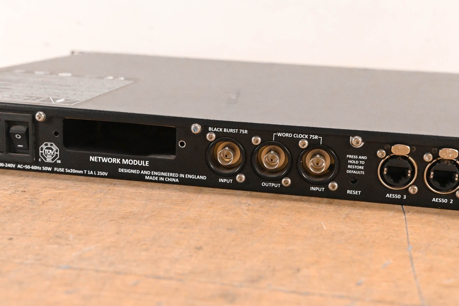 Klark Teknik DN9650 Digital Audio Network Bridge CG01WMG