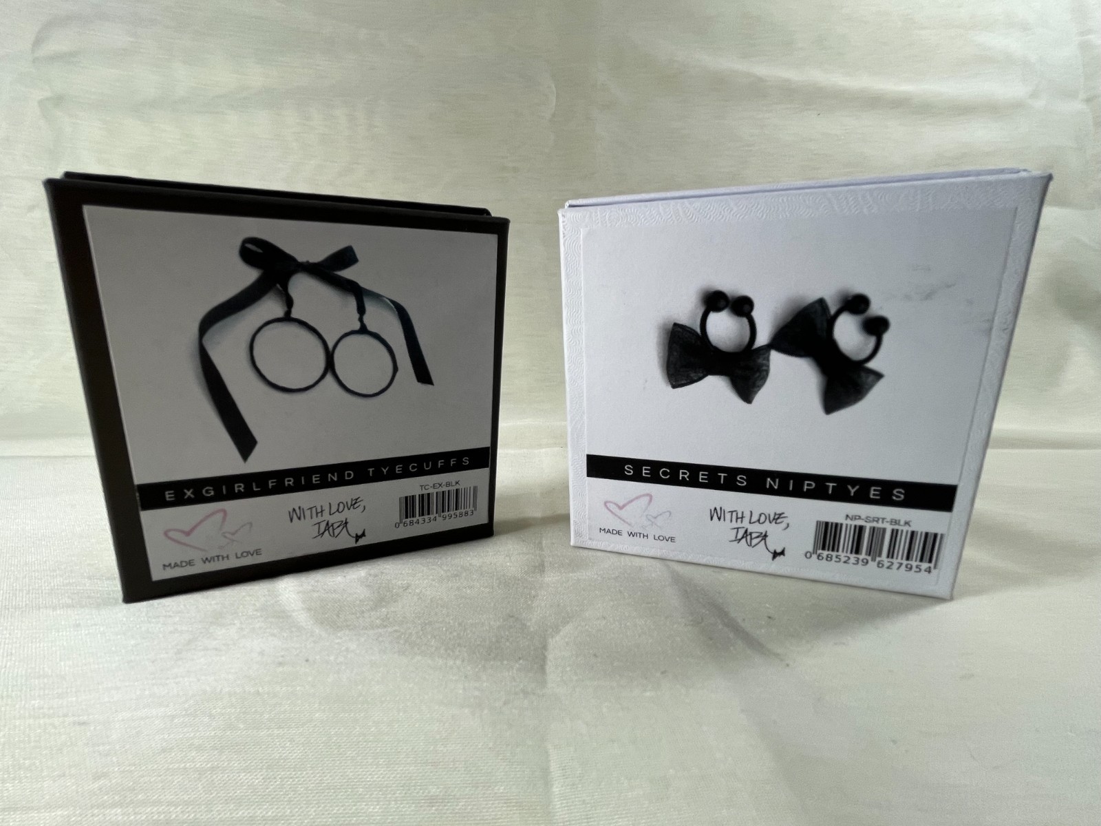 Tyes by Tara - Secrets Niptyes and Exgirlfriend Tyecuffs - New In Box