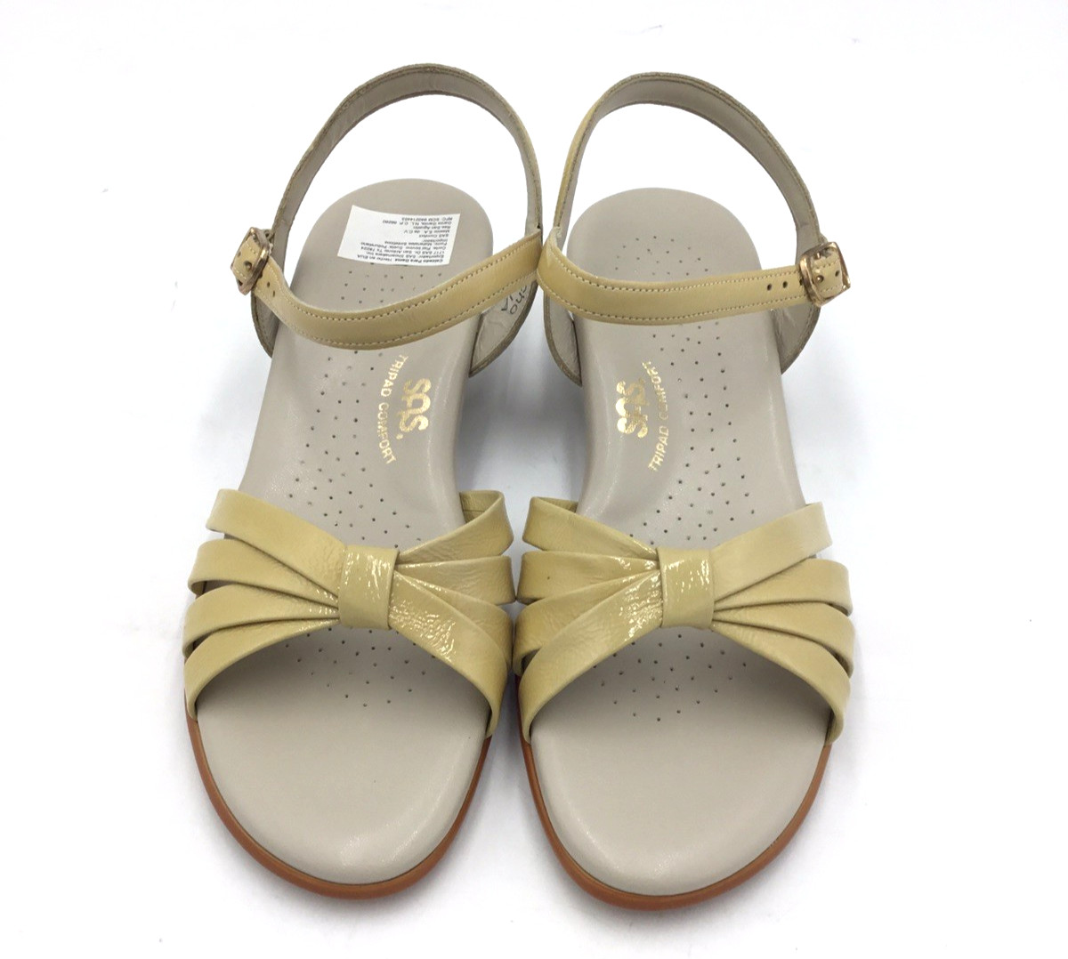 SAS Women's Strippy-P Sandal | Bone/Cream | Size-8.5 W