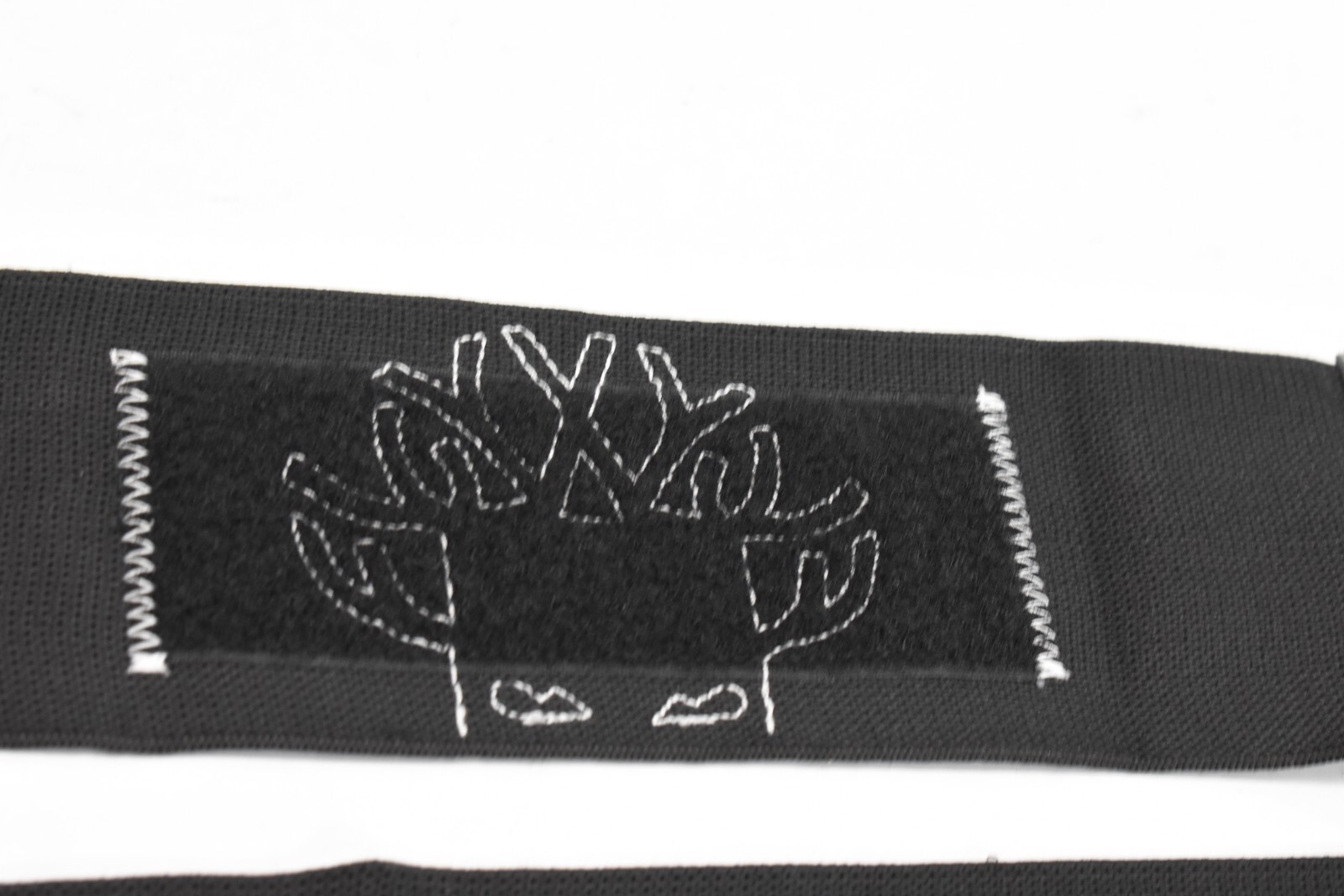 NOCO Conformity Wrist Wraps Black Dark Grey Hook & Loop Stretch Material