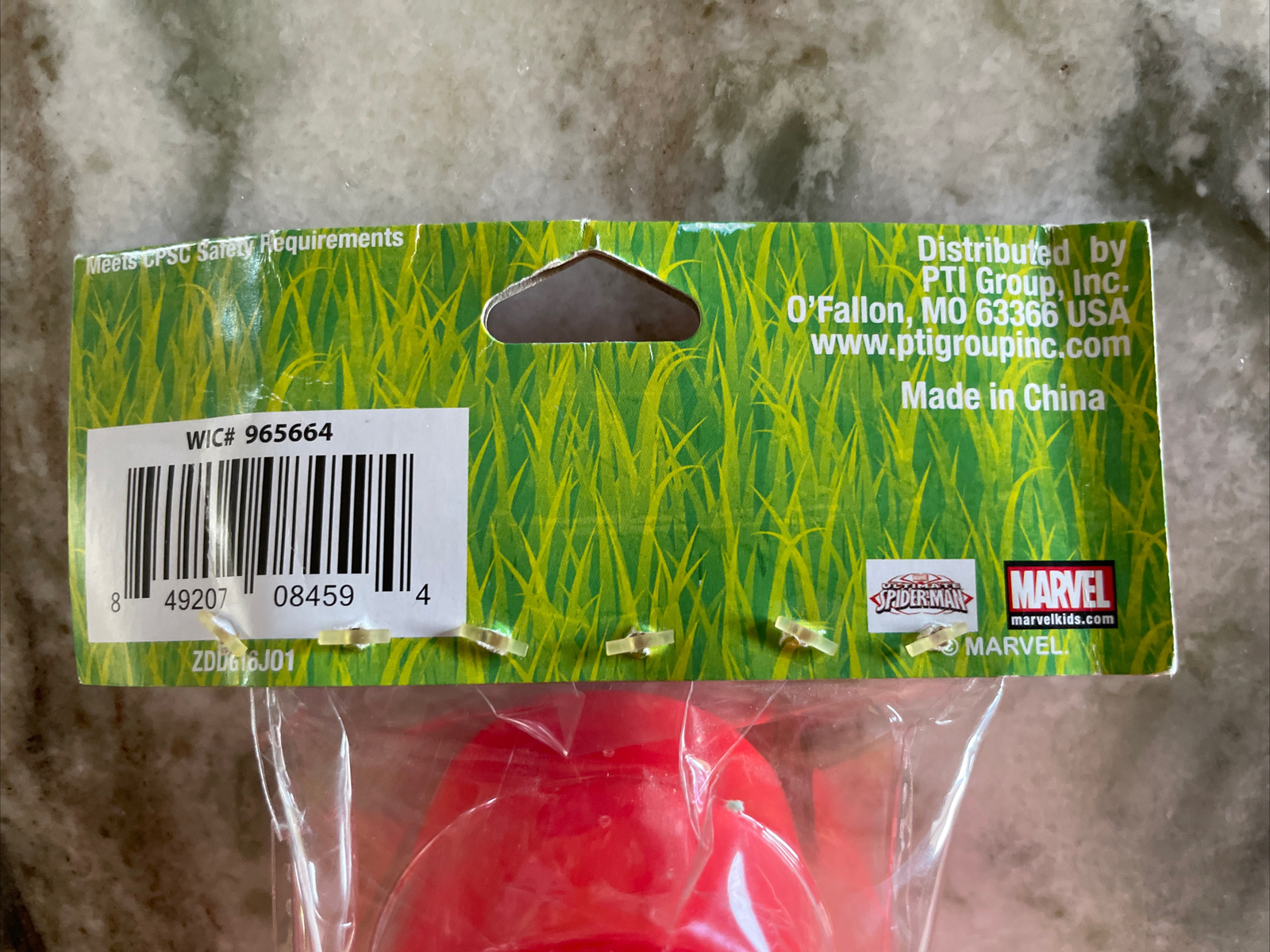 Marvel Ultimate Spider-Man Treat Container 3 Count, New In Original Package