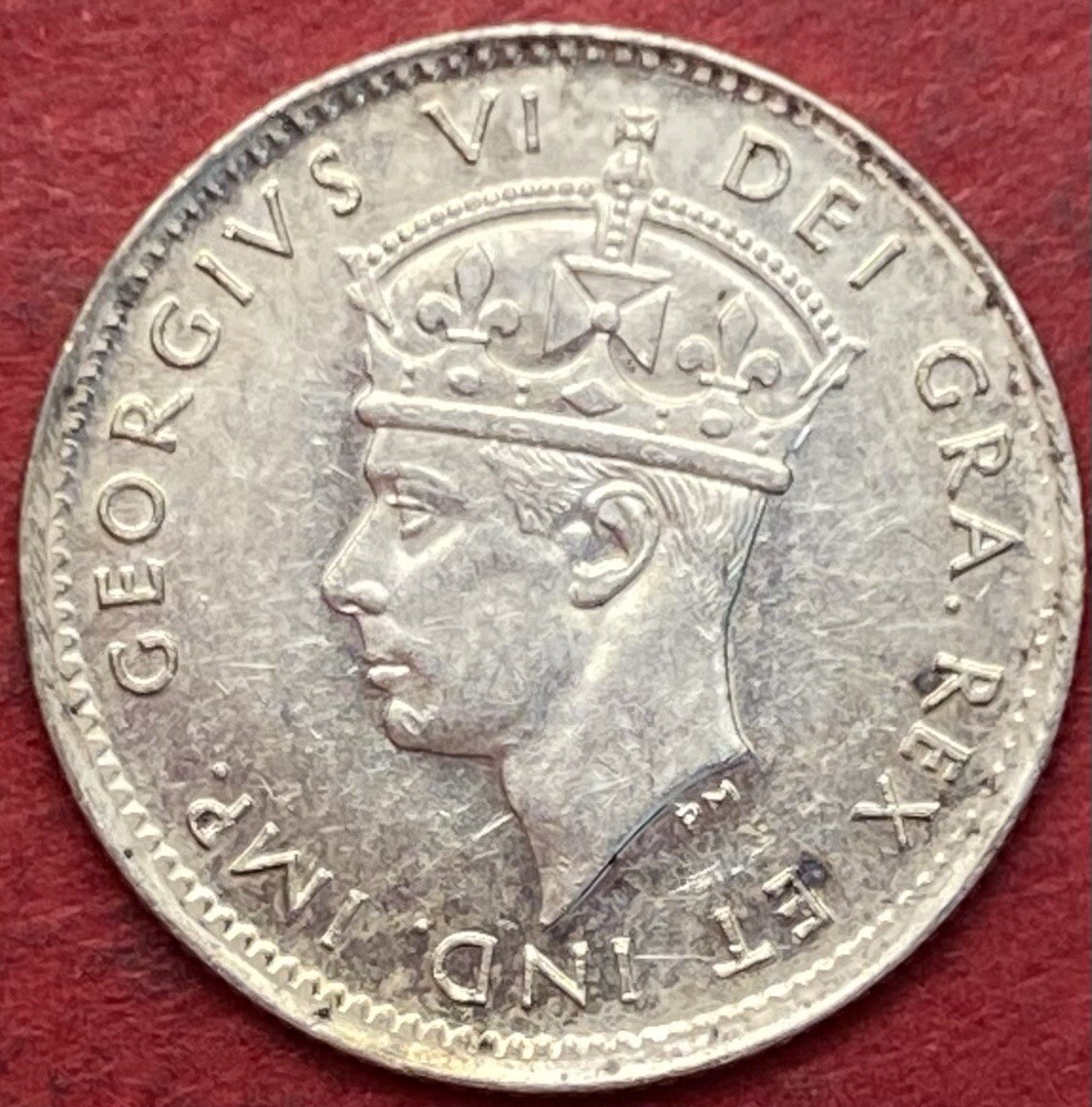 1945C Newfoundland 5 Cents - AU/MS - Lot#7499