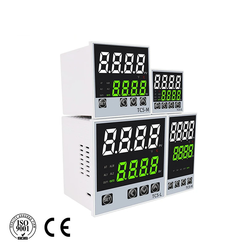 Digital Temperature Controller Universal Input Double Output PID Control Series
