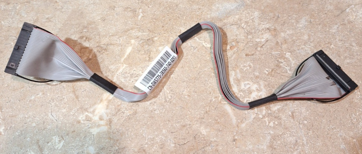 Dell OptiPlex GX745 GX260 GX520 33 Pin Floppy Drive Cable 0W5775 W5775 Rev A01