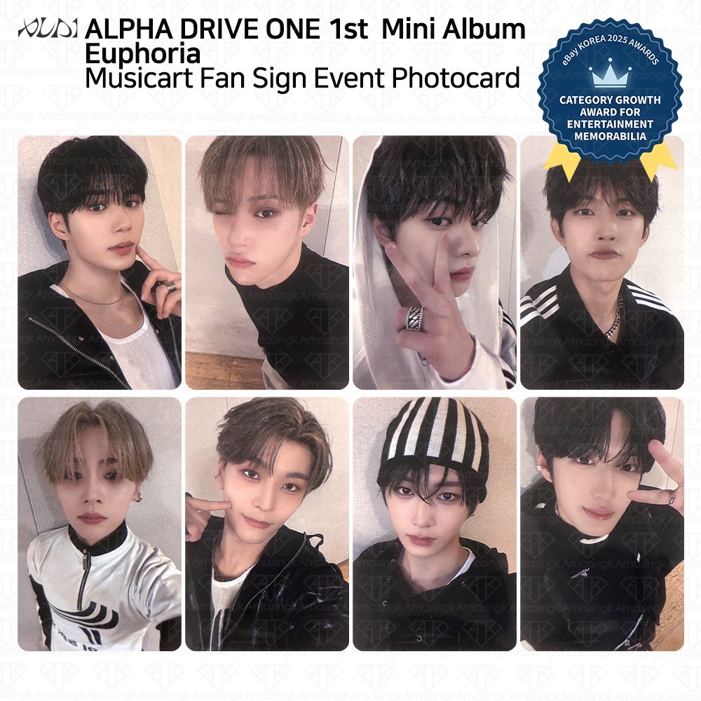 ALD1 Alpha Drive One 1st Mini Euphoria MusicArt in Gwangju Fan Sign  Photocard