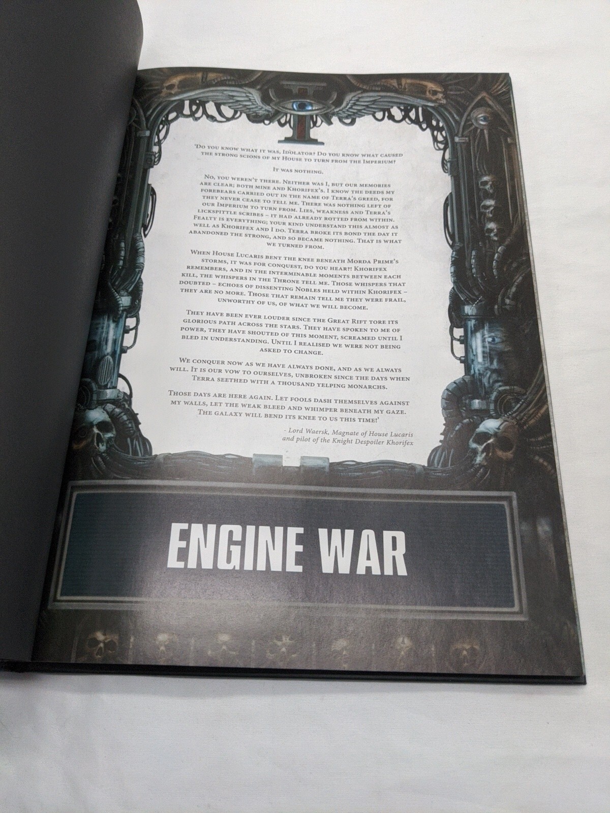 Warhammer 40K Psychic Awakening Engine War Book