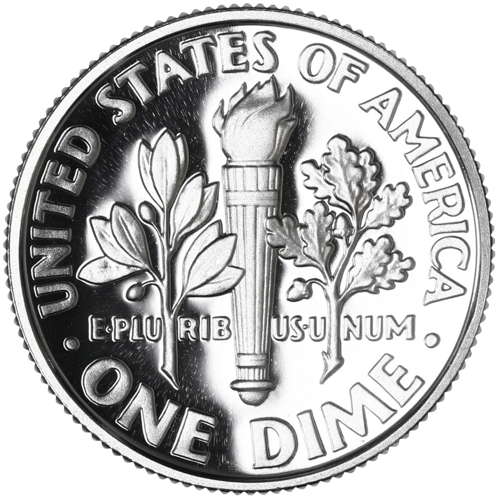 2003 S Roosevelt Dime Gem DCam Proof CN-Clad