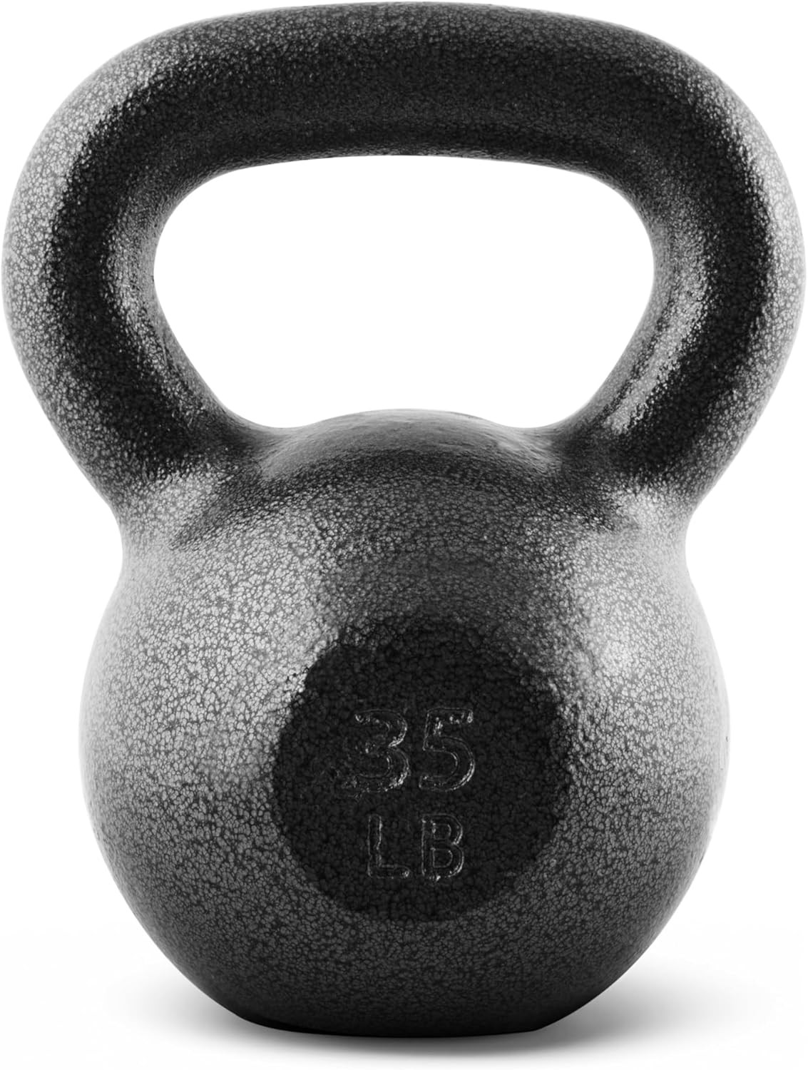 Cast Iron Kettlebell - Coated Options, Singles and Sets, Multiple Weight Choices
