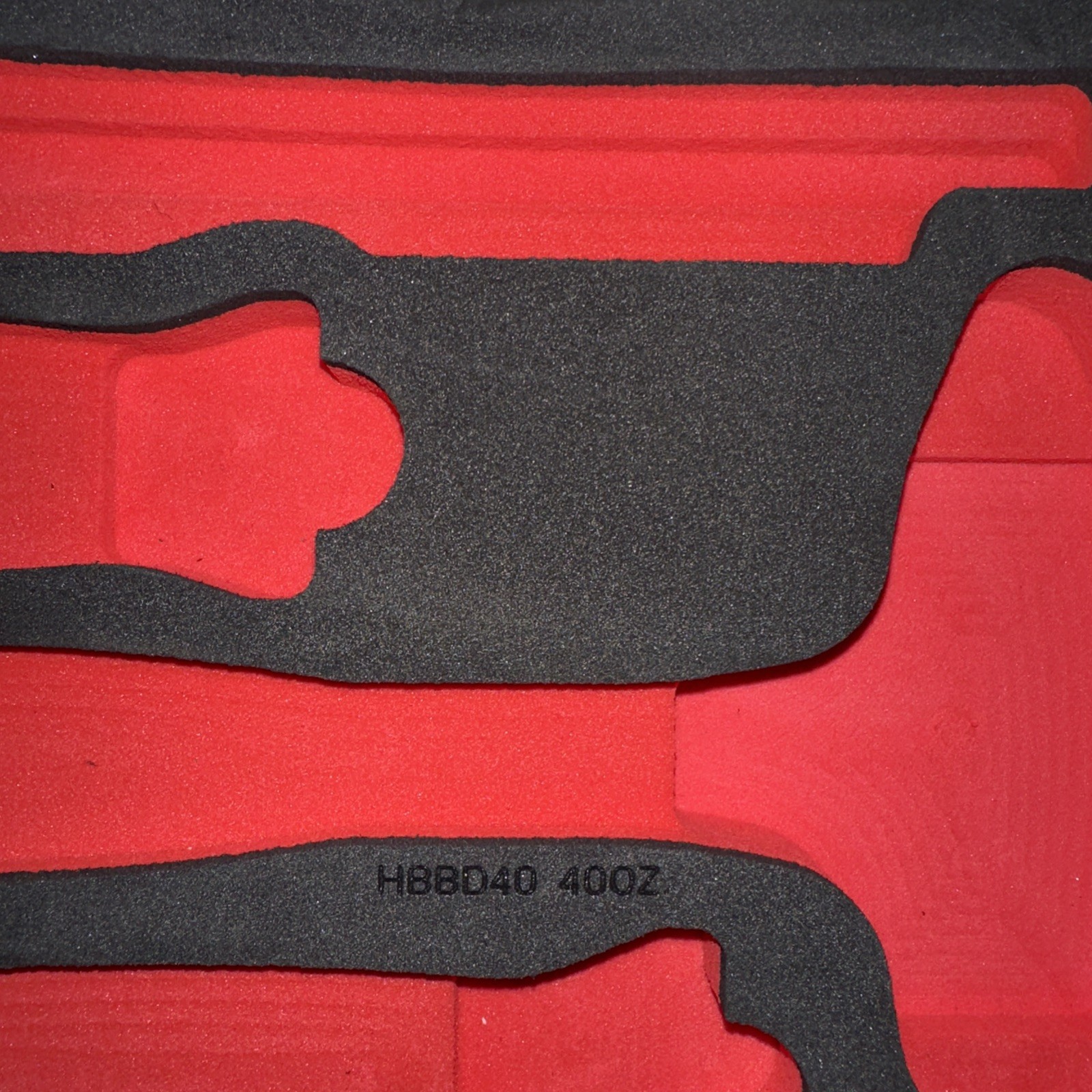 Snap-On Tools FMHBBD02B 6pc Striking Face Dead Blow Hammer Set Foam In Red