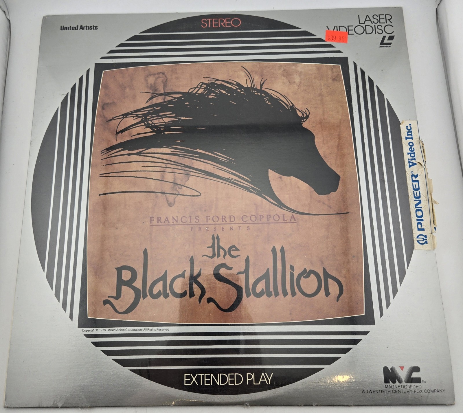 SEALED Laserdisc The Black Stallion