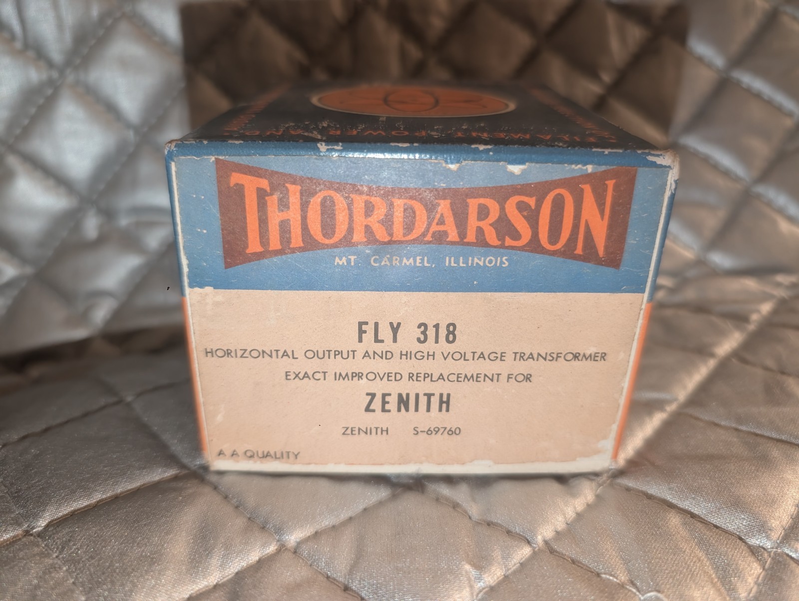 Thordarson Zenith Flyback 318 Transformer - New Old Stock (NOS)
