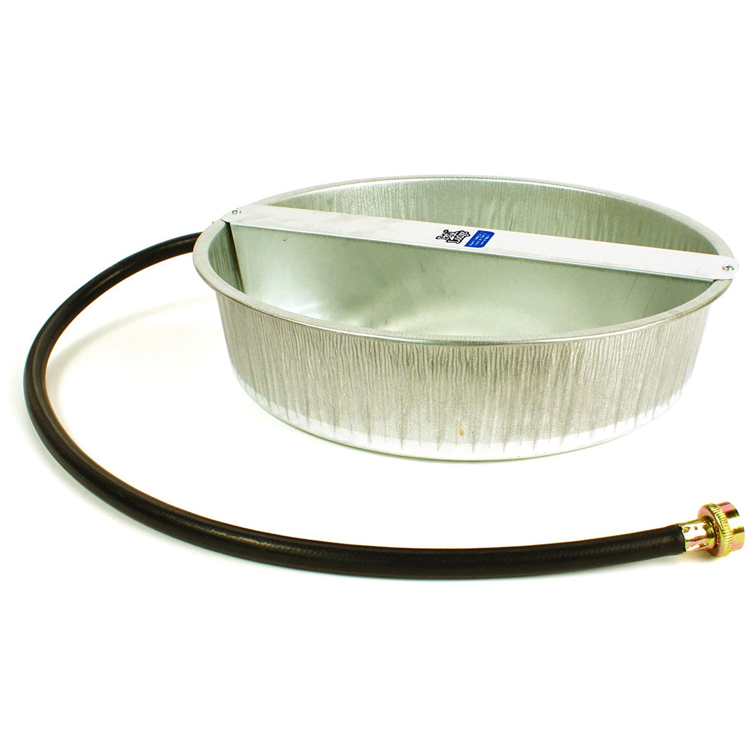 Little Giant PW13 13-Quart Galvanized Steel Ever Full Pet Water Bowl Dish