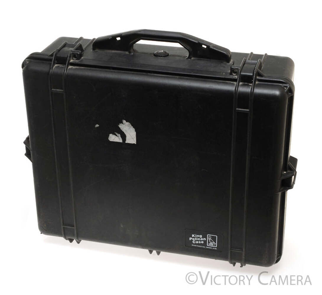 Pelican King Case (Early 1600 ) Black, Top foam, (22" x 17" x 8") [GOOD]