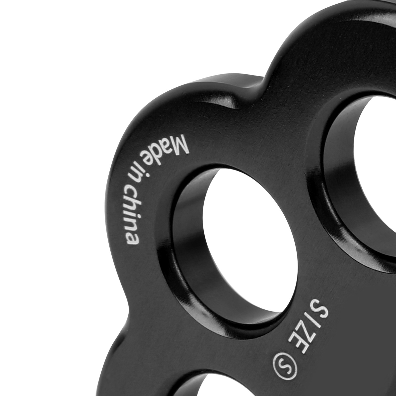 Black Rope 3 Holes Force Rigging Plate Anchor Divider Finger Force WT