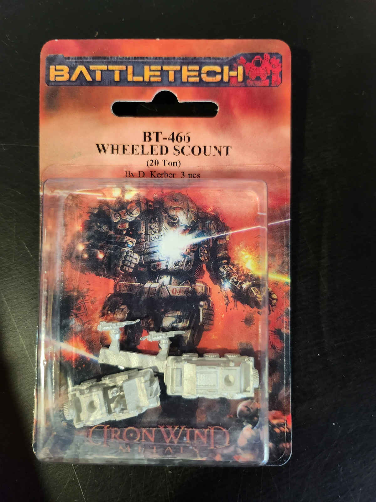 BattleTech: BT-466 Wheeled Scout (2) Open and Closed Top (*See Per Order Flat Ra