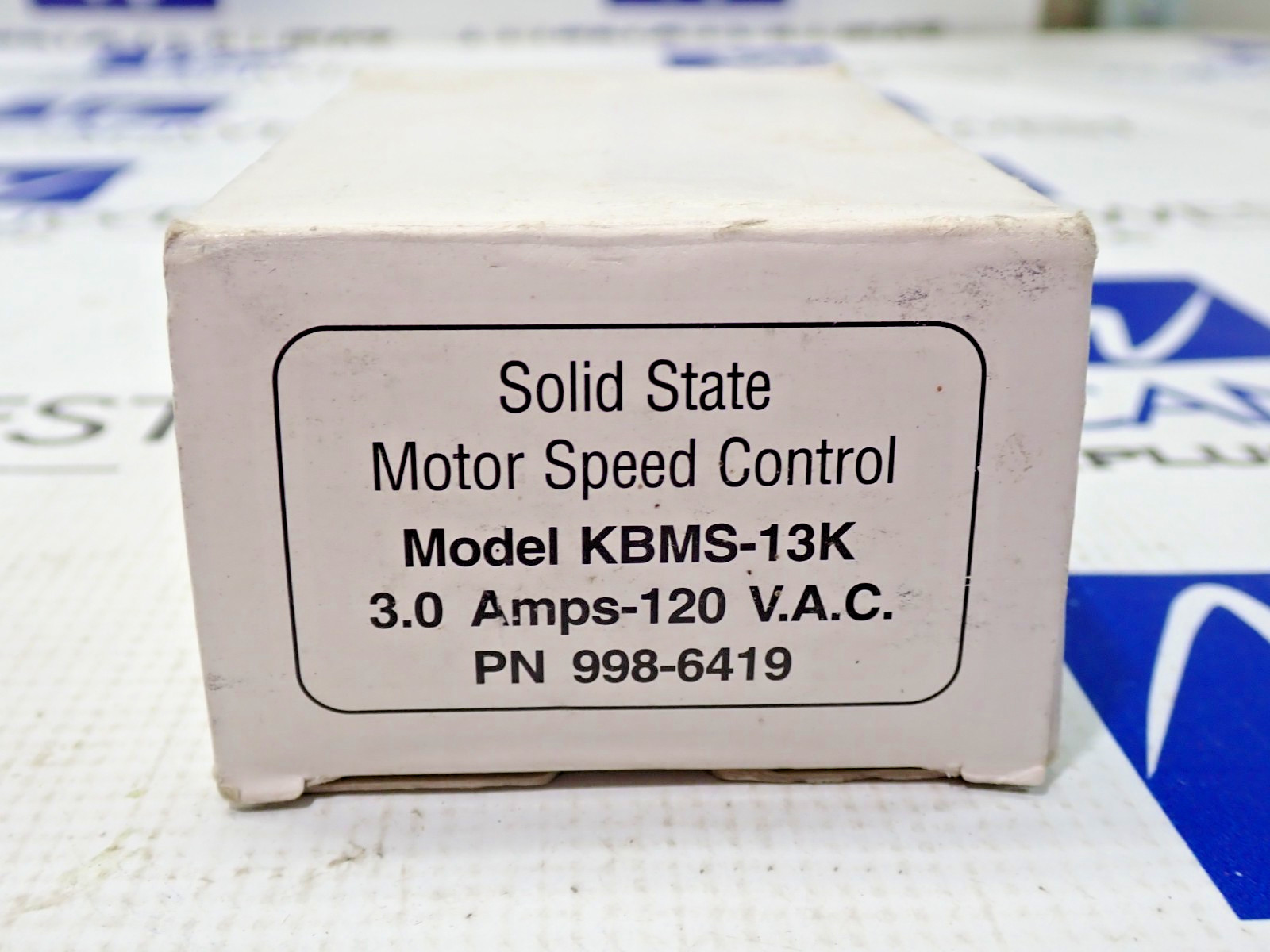 KB Electronics KBMS-13K Solid State Motor Speed Control 3.0 Amp 120VAC NEW