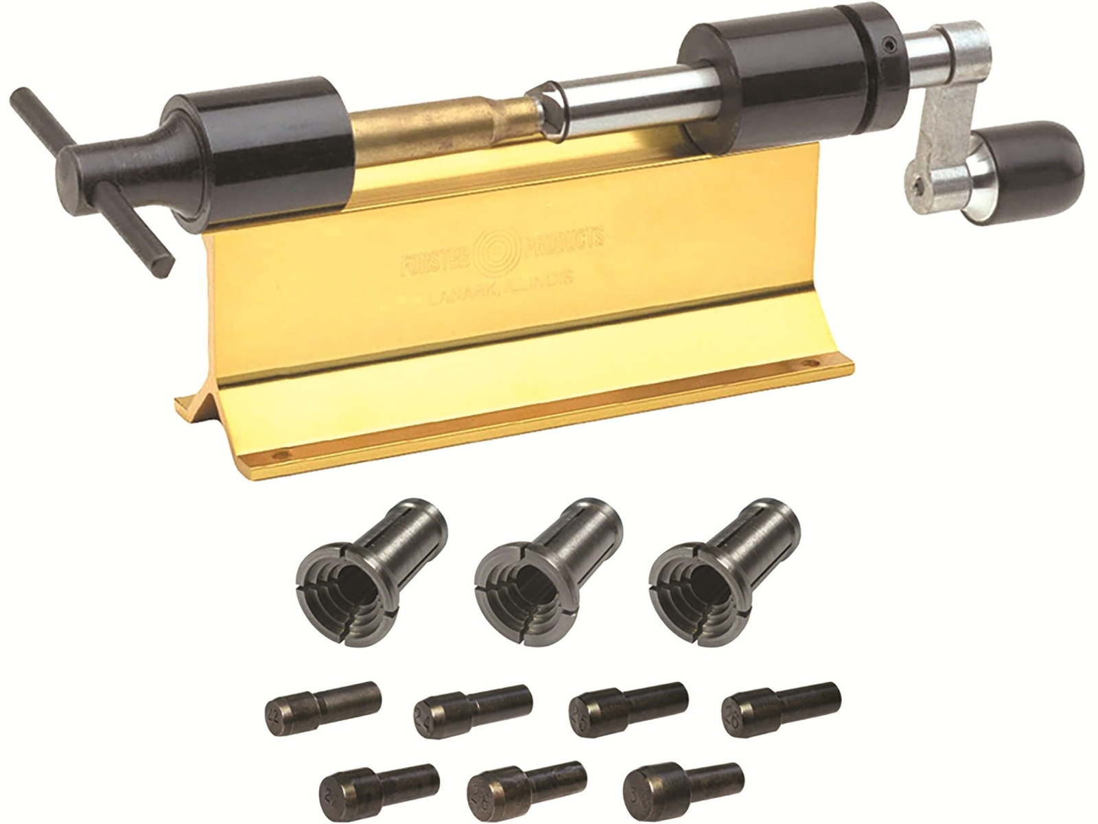Forster Original Case Trimmer Kit with 6 Pilots & 3 Collets CTK100
