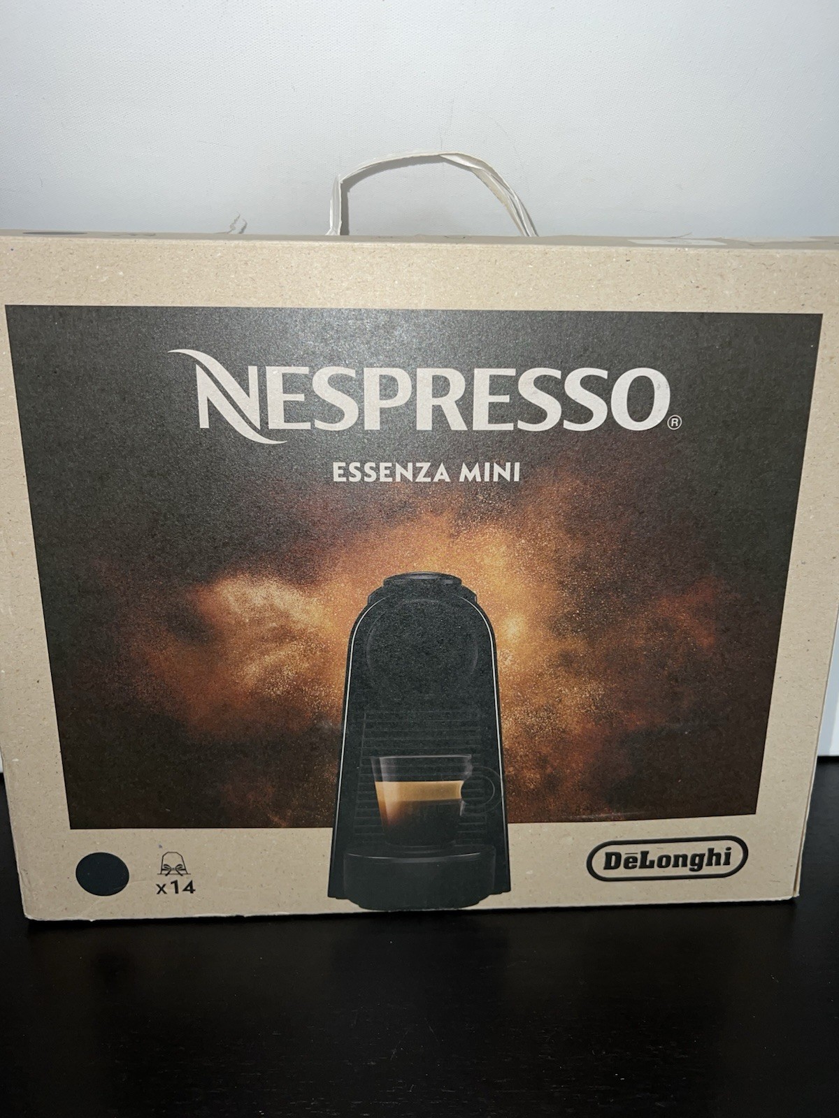 USED Nespresso DeLonghi EN85B Essenza Mini Espresso Machine Coffee Maker