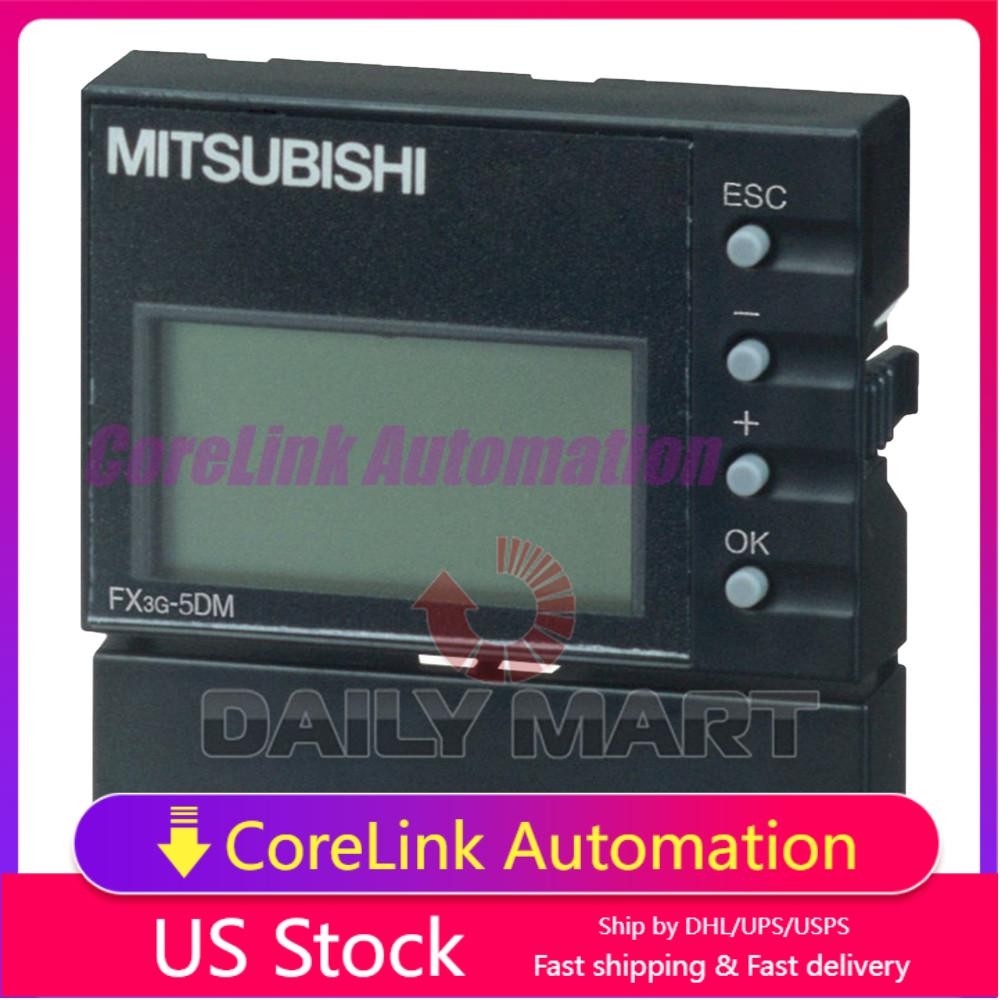 New In Box MITSUBISHI FX3G-5DM PLC Display Module