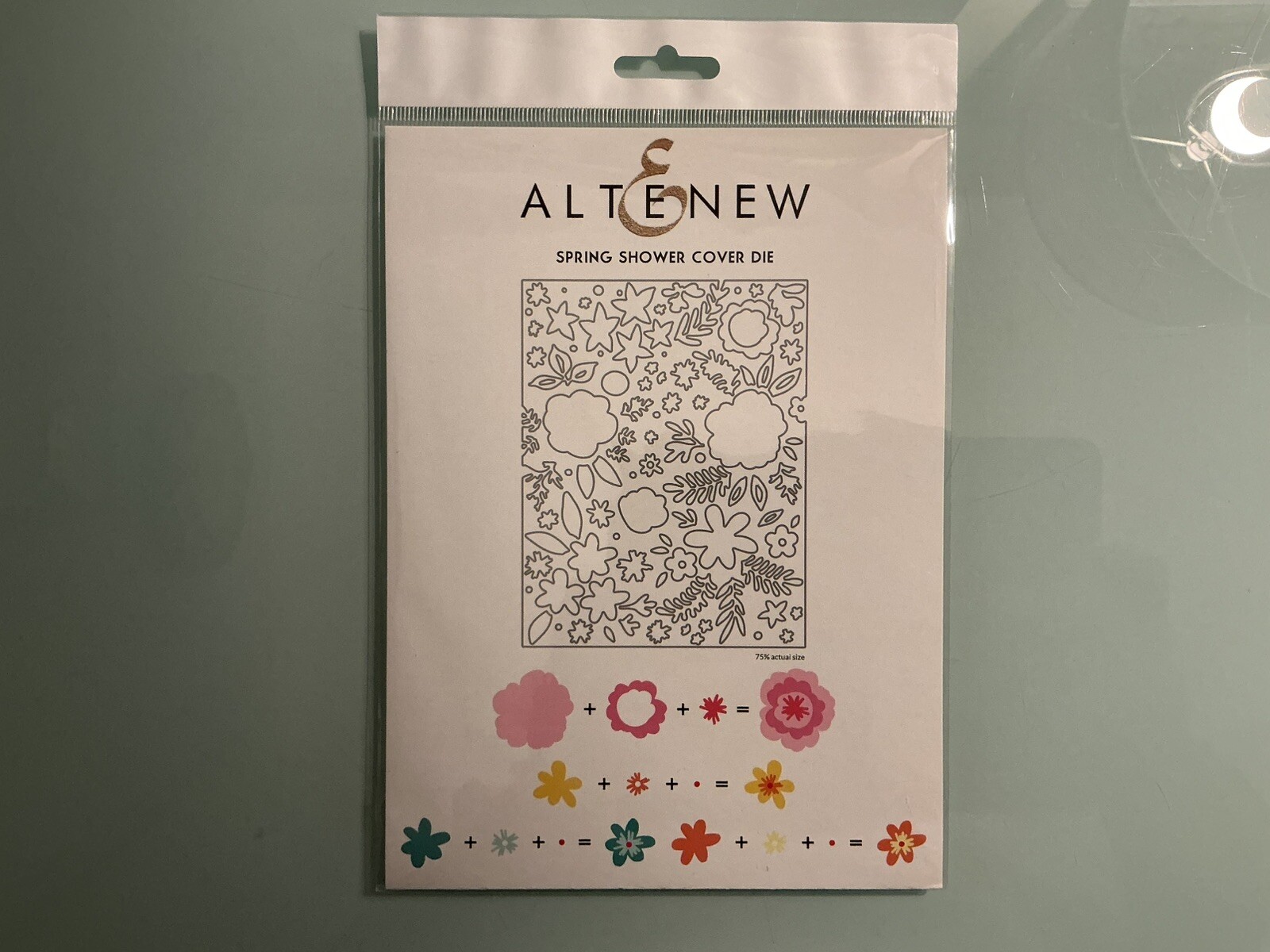 Altenew “Spring Shower” Cover Die (New)