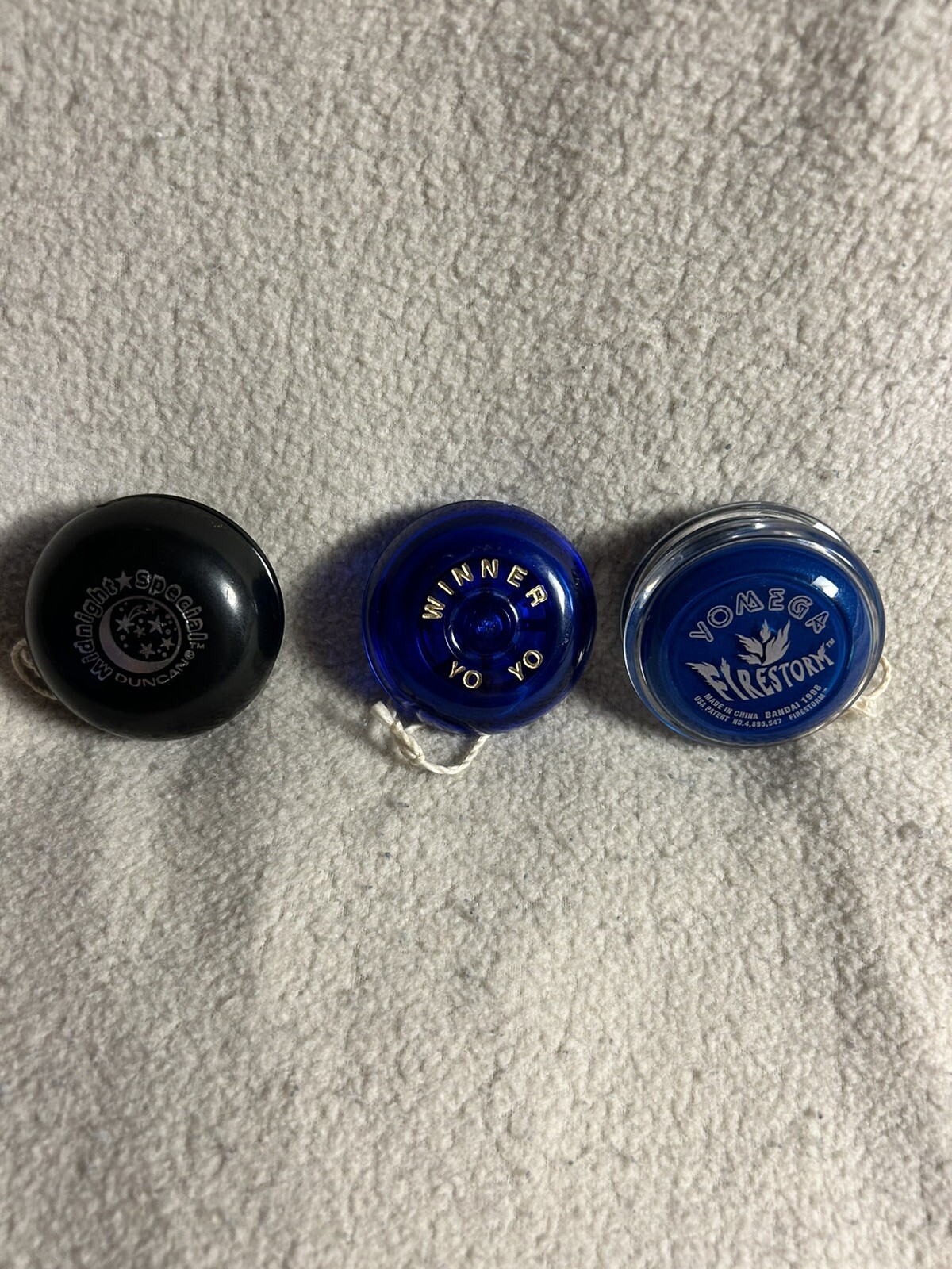 Yo Yo Vintage 90s Lot Duncan MIDNIGHT SPECIAL Yomega Firestorm Winner 80s 90s