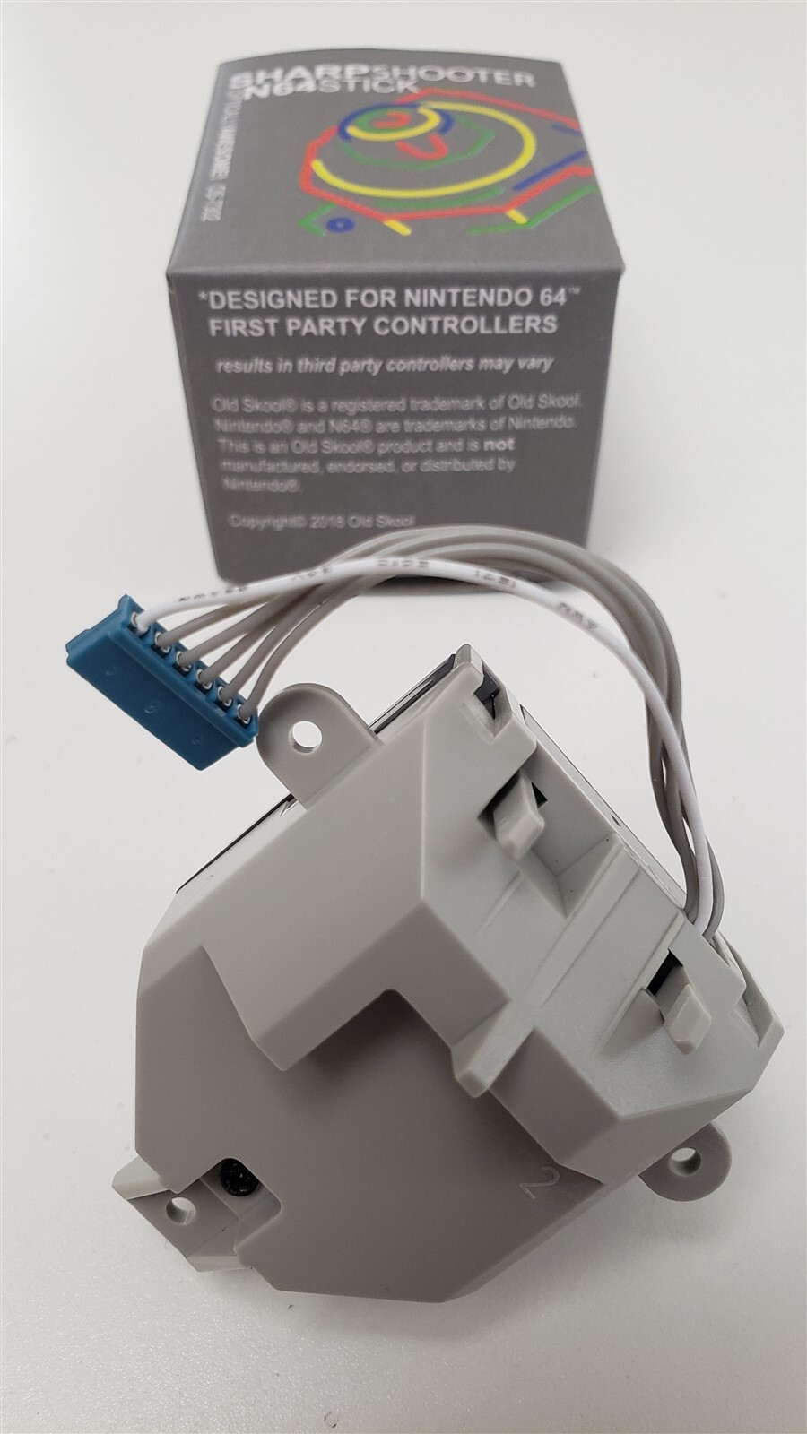 1-Replacement Nintendo 64/N64 (Old Skool Sharp Shooter) Controller Joystick
