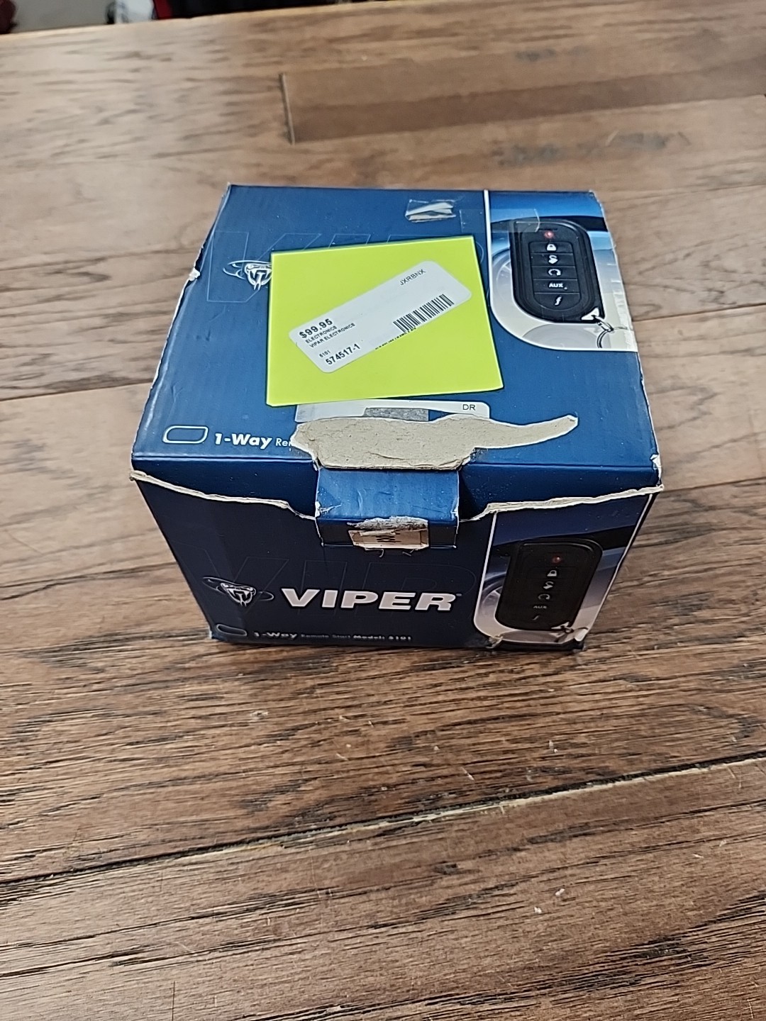 VIPER 1 Way Remote Vehicle Start System Kit Model 5101 w/ Keyless Entry