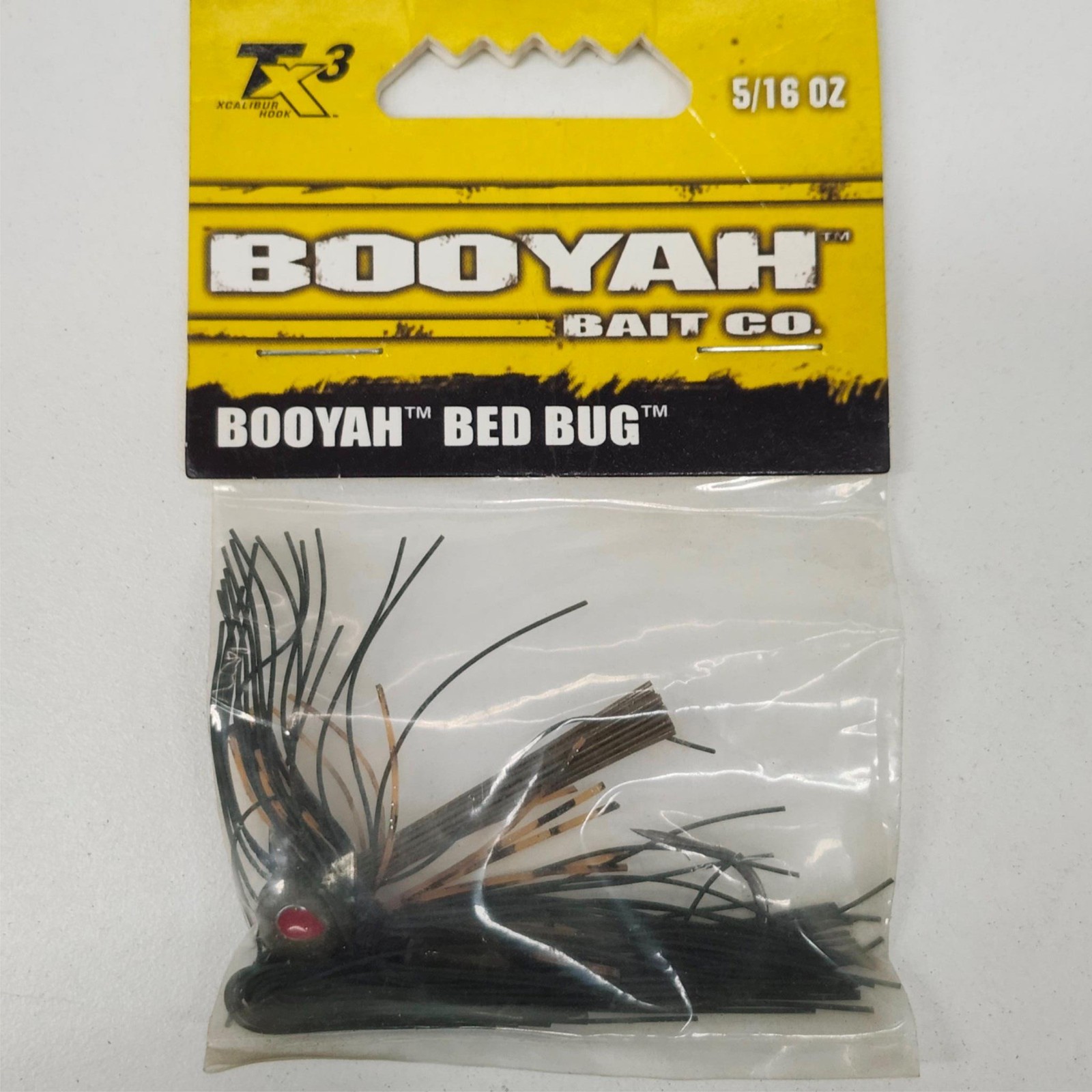 Booyah Bait Co Baby Bed Bug Jig Moss Craw BYZ5652 5/16oz