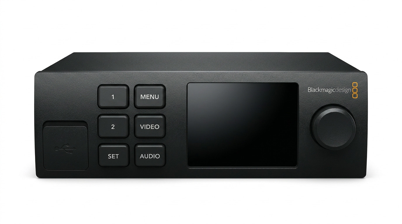 Blackmagic Design Teranex Mini HDMI to SDI 12G Converter with Smart Pannel