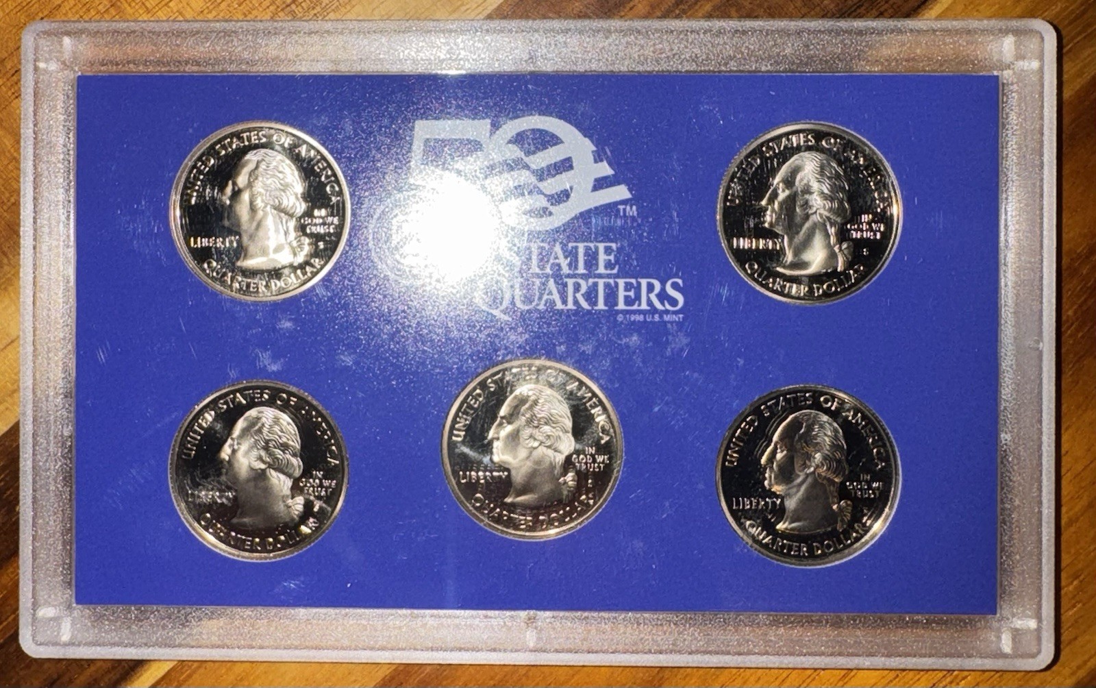 2005 S Proof Quarter set no box or Coa