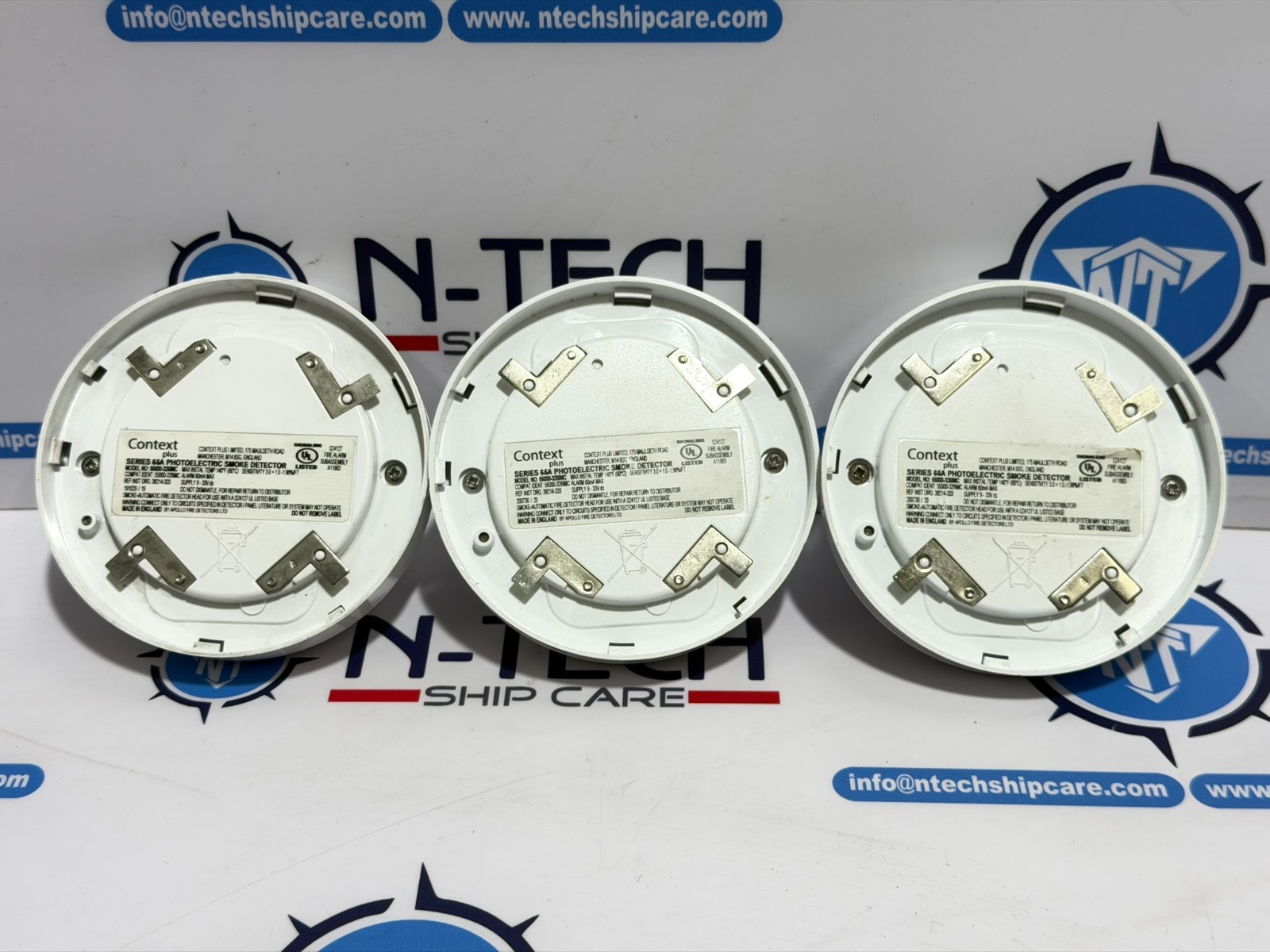 Context Plus Series 65A Photoelectric Smoke Detector