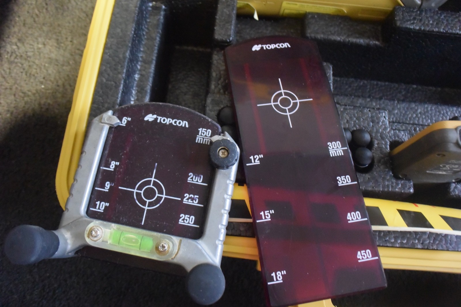 Topcon Model TP-L6AV Red Beam Straight Pipe Laser